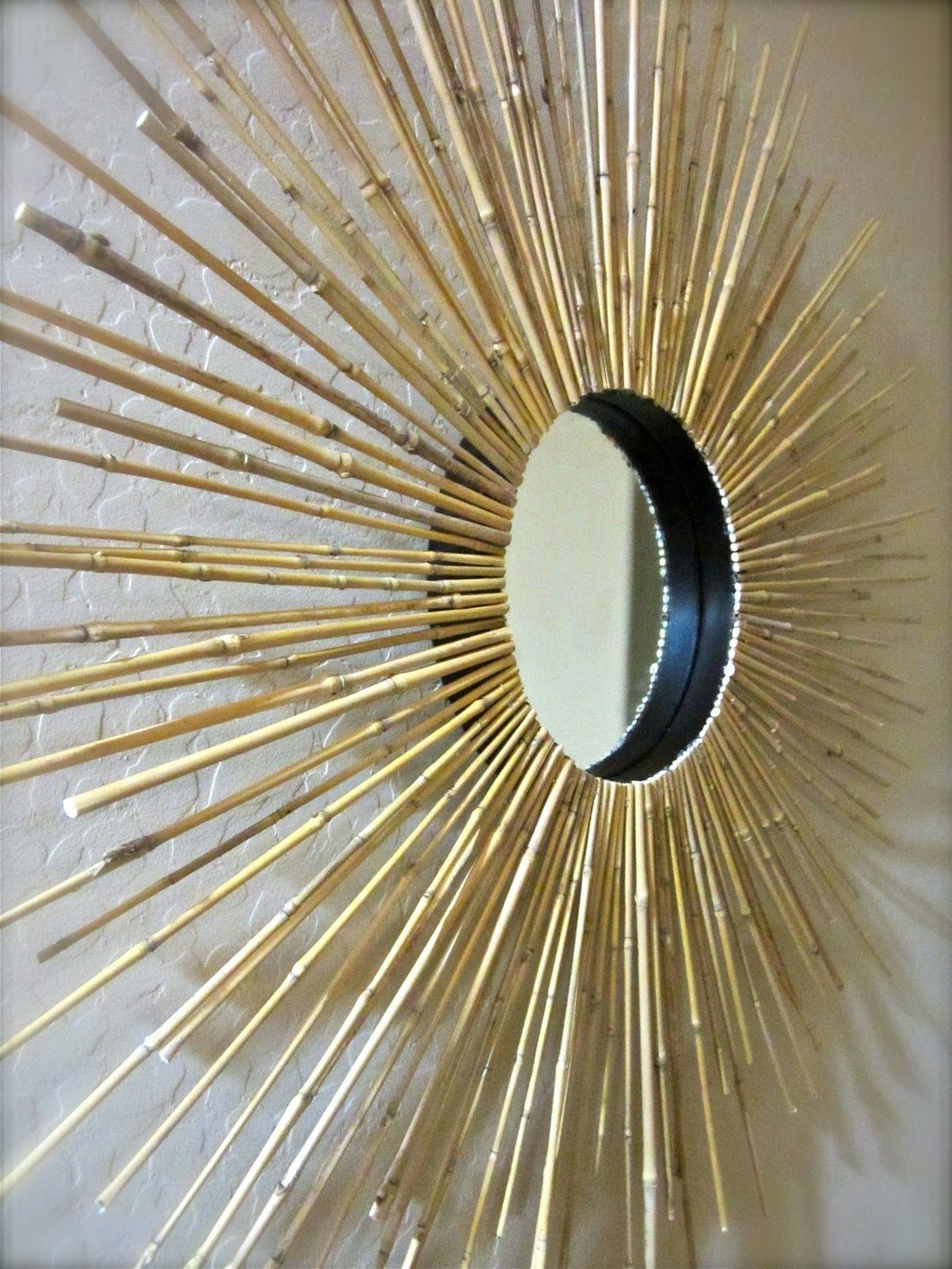 Bamboo Wall Mirrors With 2020 Kraftyk8: Bamboo Wall Mirror (View 8 of 20)