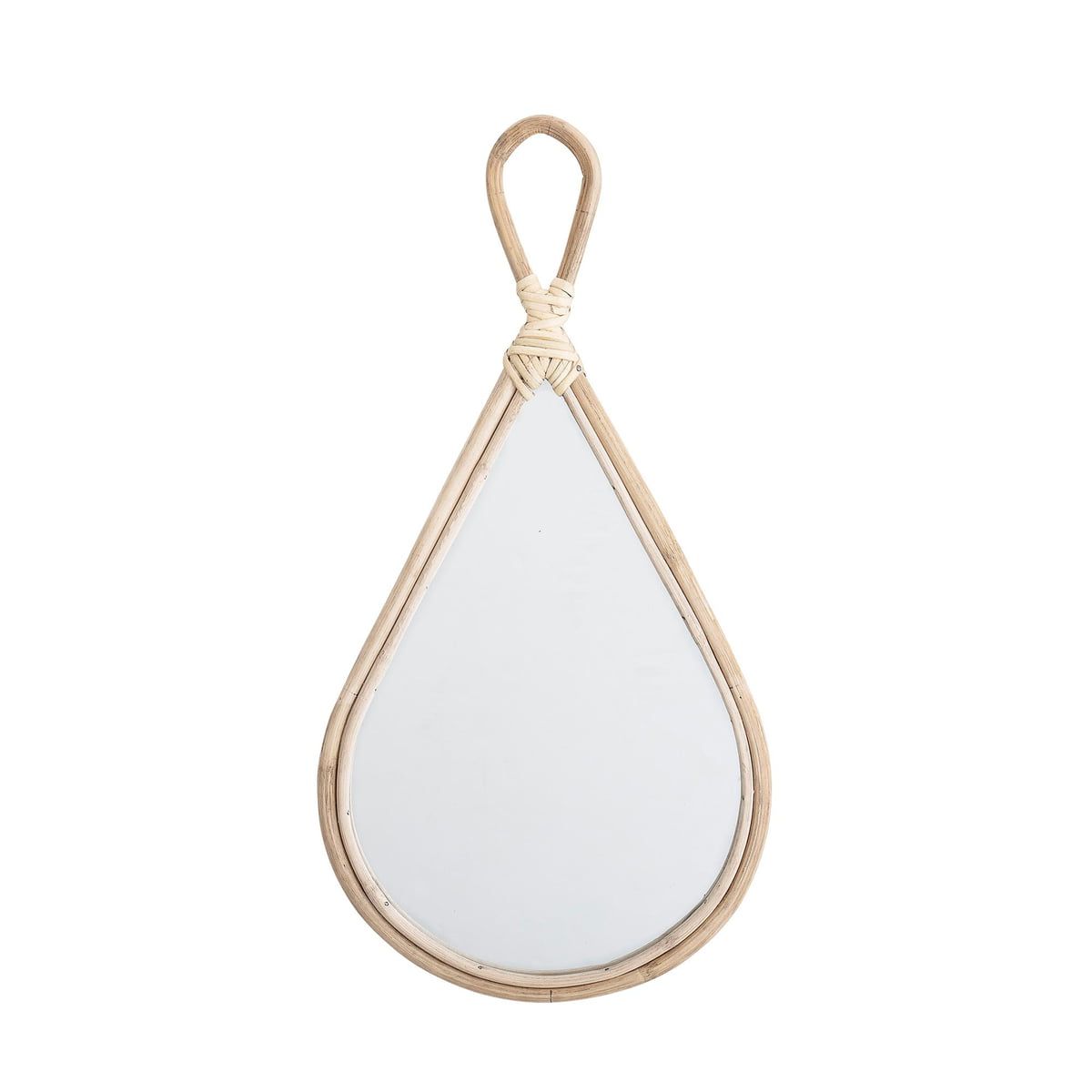 Bloomingville – Wall Mirror With Bamboo Frame, 55 X 28 Cm Intended For Recent Bamboo Framed Wall Mirrors (View 20 of 20)