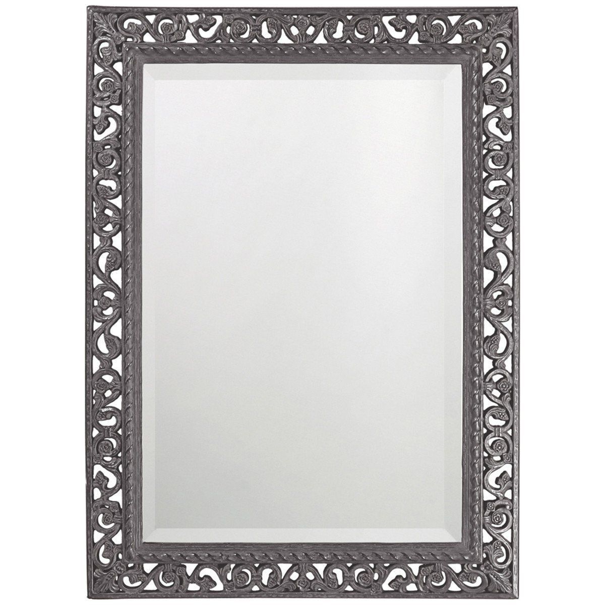 Bristol Accent Mirrors Throughout Preferred Howard Elliott Bristol Scroll Rectangle Mirror In  (View 11 of 20)