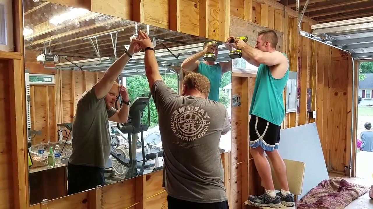 Cheap Garage Gym Mirrors And Installation Throughout Famous Cheap Gym Wall Mirrors (View 10 of 20)