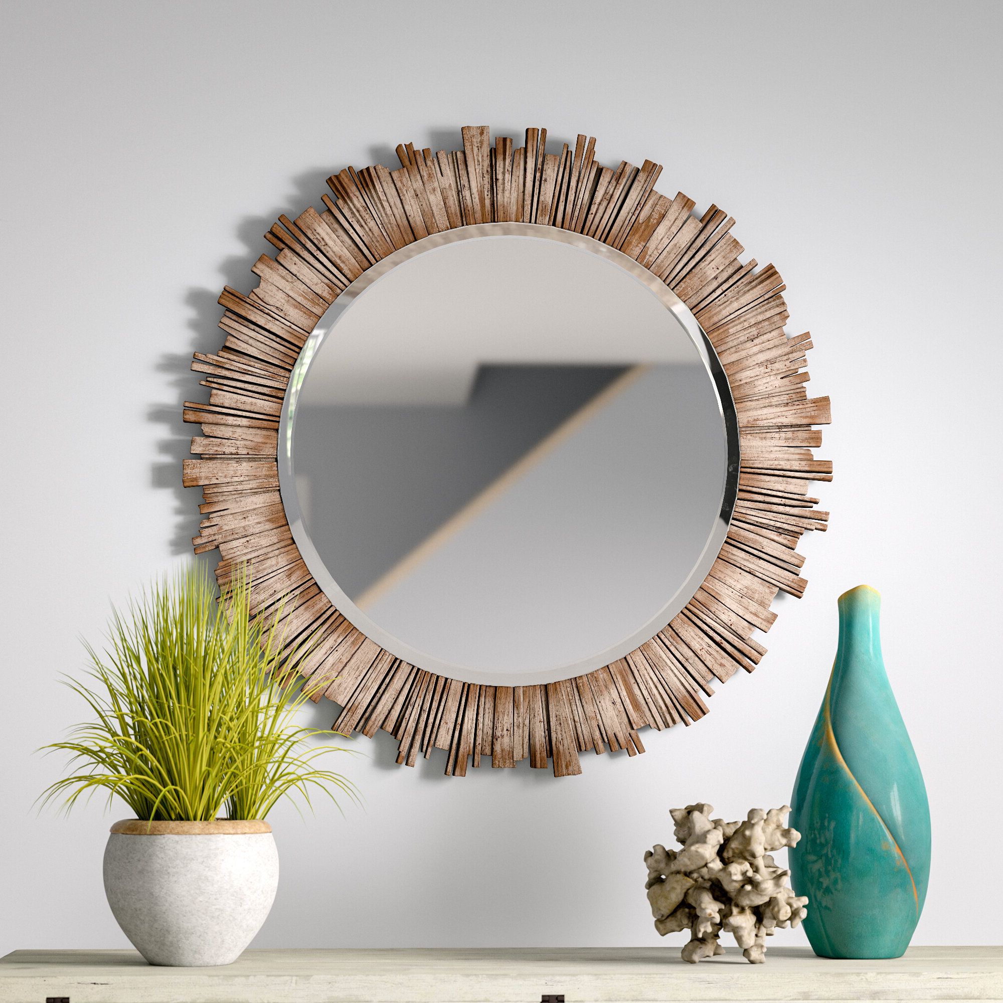 Current Karn Vertical Round Resin Wall Mirrors In Raleigh Wall Mirror (View 3 of 20)