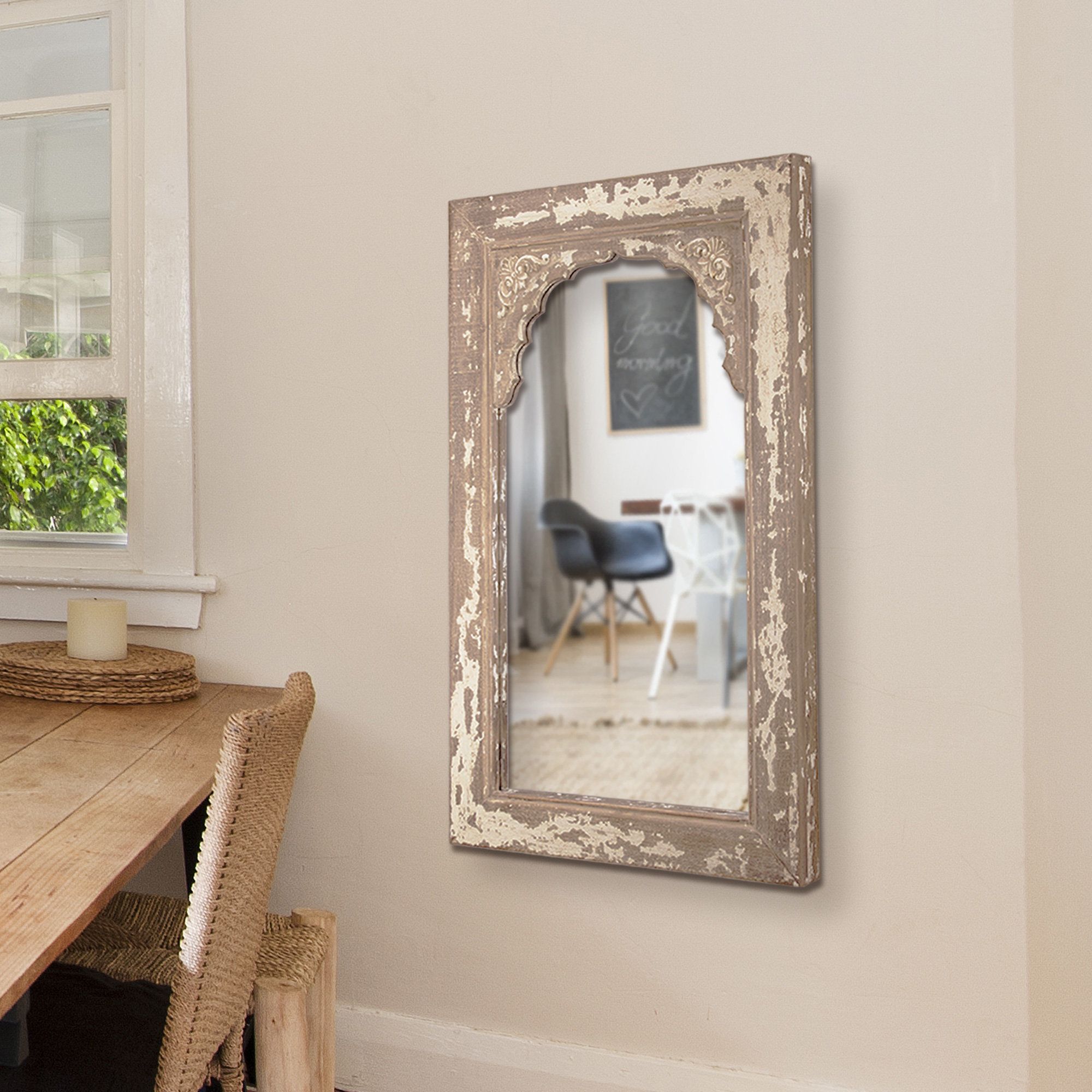Current Kist Farmhouse Wall Mirrors Intended For Occoquan Cottage/country Venetian Accent Mirror (View 19 of 20)