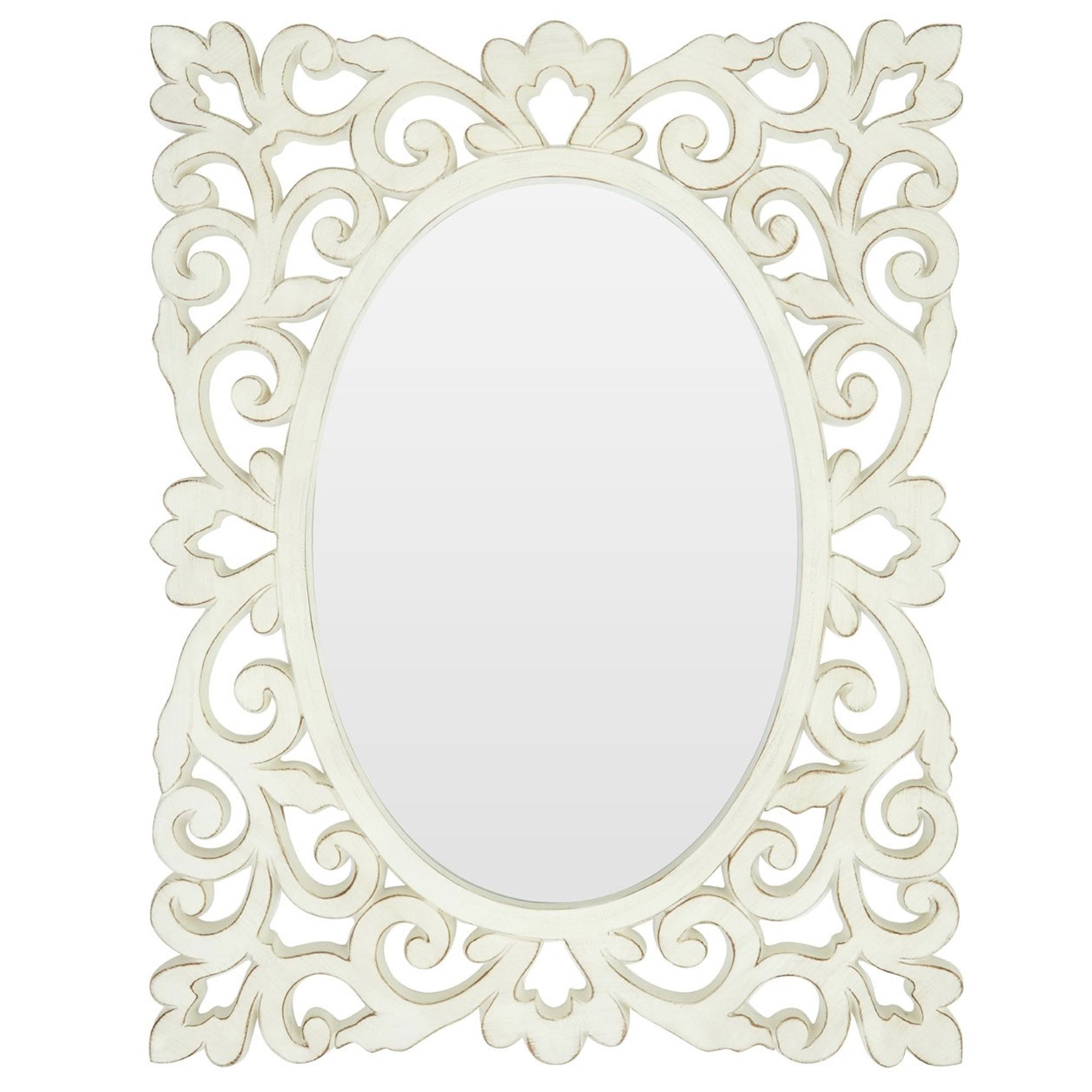 Current Shabby Chic Wall Mirrors Within Shabby Chic Stansie Wall Mirror (View 16 of 20)