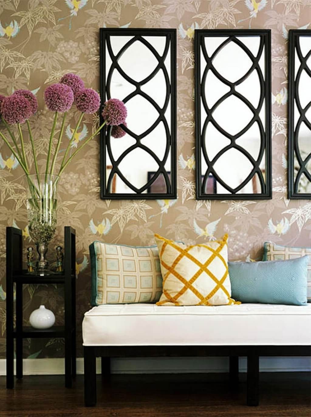 Decorative Wall Mirrors For Living Room Frame : Perfect Decorative With Famous Frames For Wall Mirrors (Photo 6 of 20)