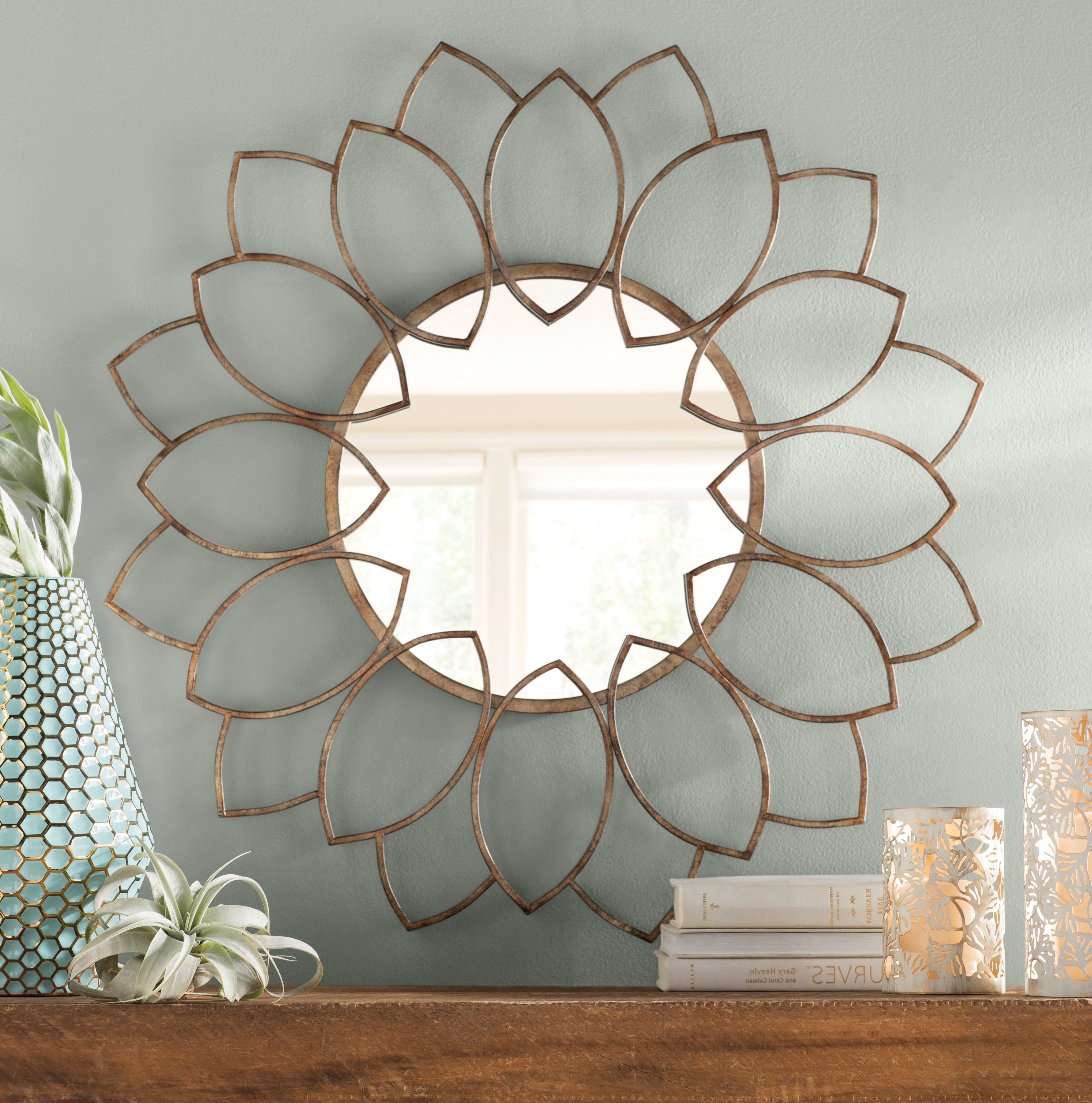 Dekalb Modern & Contemporary Distressed Accent Mirrors Inside 2019 Brynn Accent Mirror (View 18 of 20)