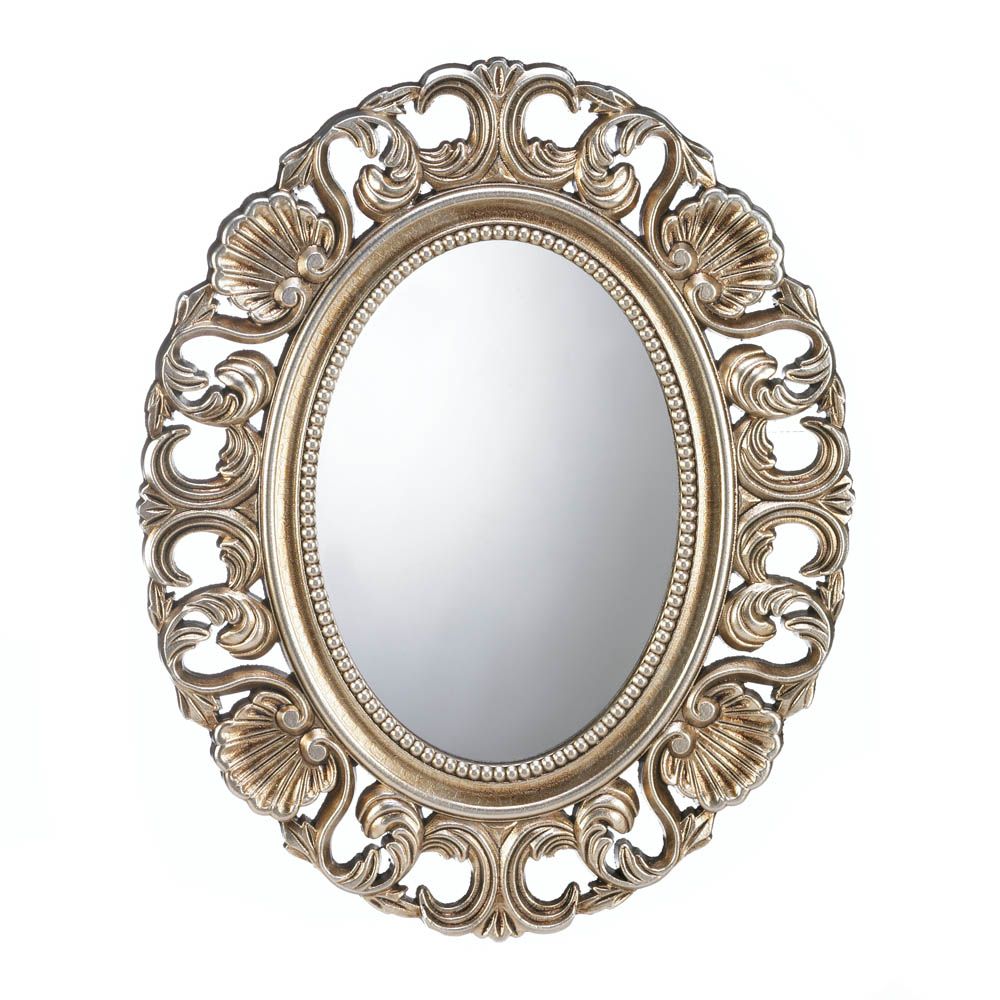 Details About Wall Mirrors For Girls, Gold Framed Round Wall Mirrors  Decorative Large For Famous Small Round Decorative Wall Mirrors (View 19 of 20)