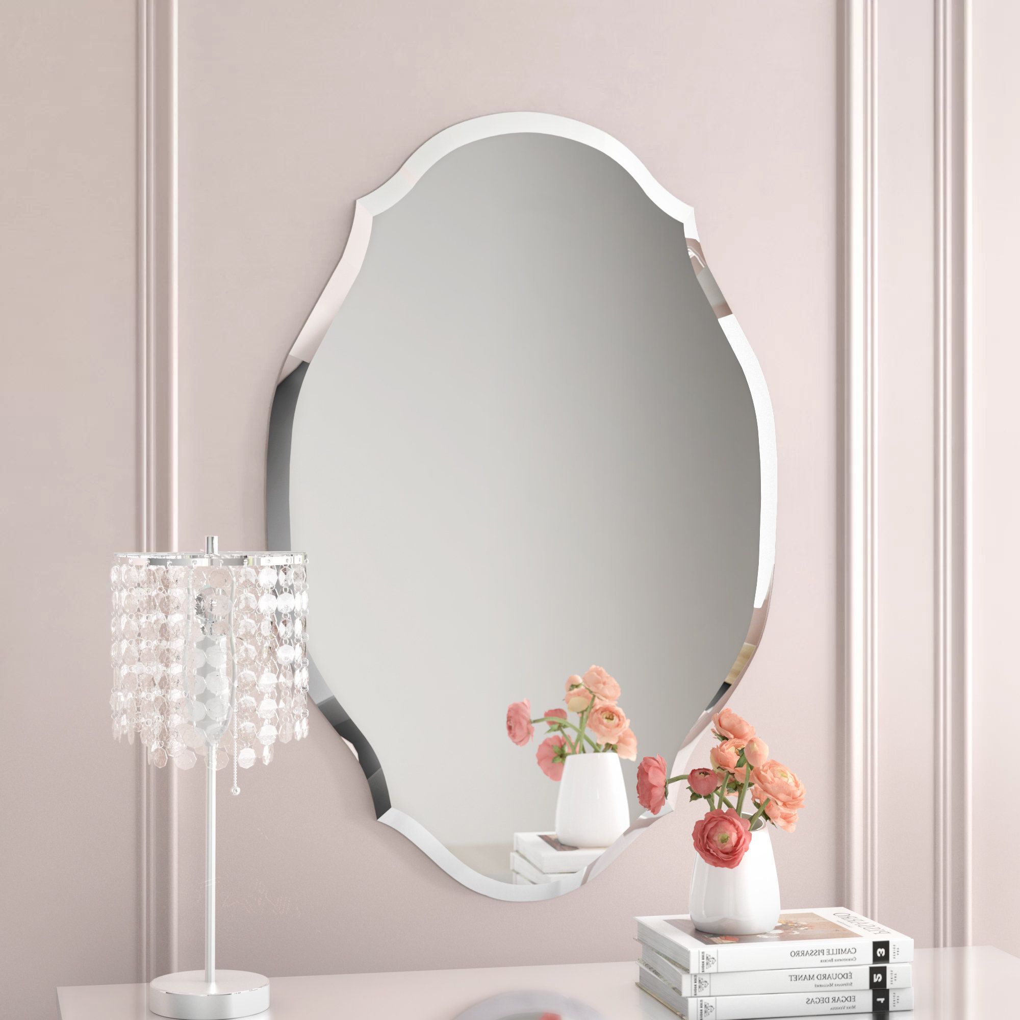 Egor Accent Mirror Inside Recent Estefania Frameless Wall Mirrors (View 7 of 20)