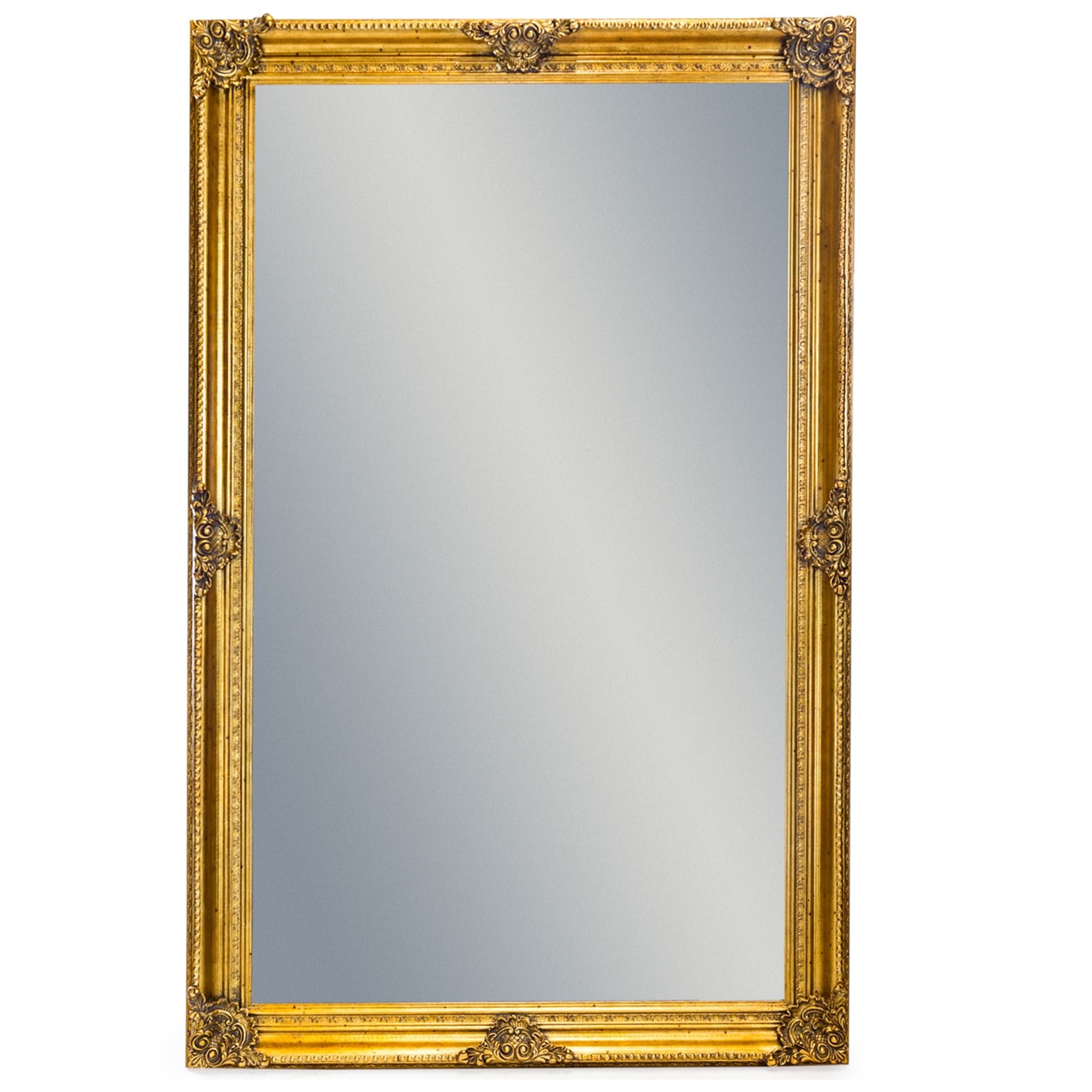 Extra Large Gold Rectangular Antique French Style Mirror Throughout Most Current Large Rectangular Wall Mirrors (View 17 of 20)