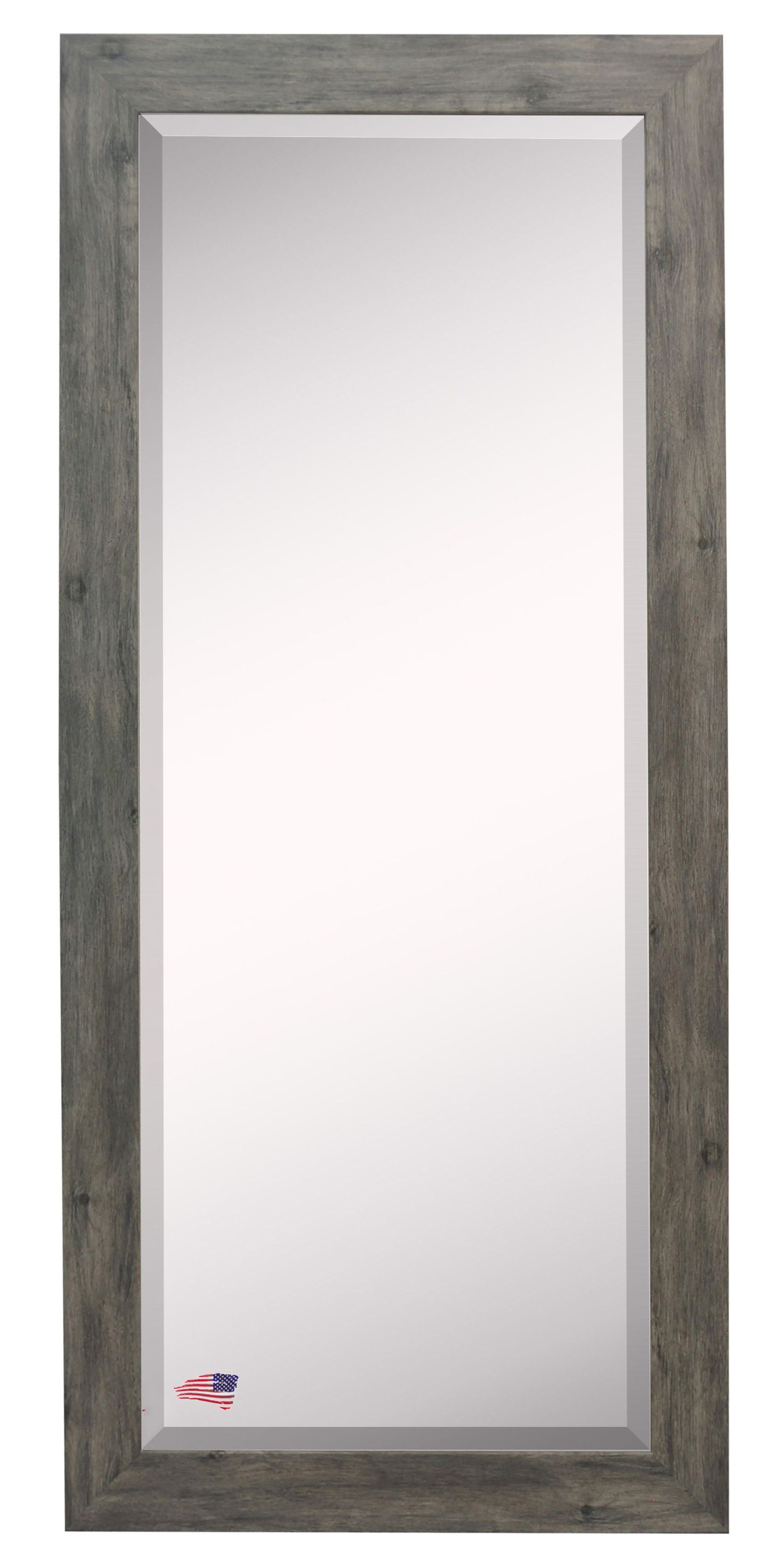 Extra Tall Floor Accent Mirror Regarding Popular Handcrafted Farmhouse Full Length Mirrors (View 16 of 20)