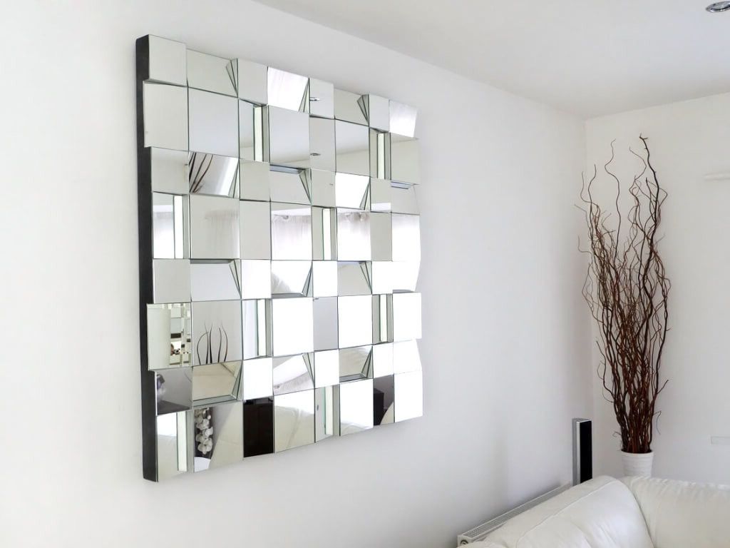 Famous Large Contemporary Wall Mirrors Pertaining To Modern Wall — Mom's Tamales From "create Unique Character With (View 3 of 20)