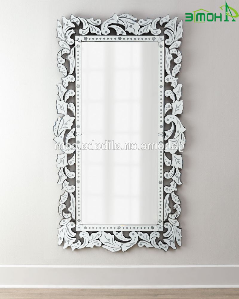 Fancy Full Length Long Decorative Venetian Wall Mirror – Buy Full Length  Long Mirror,venetian Mirror,venetian Wall Mirror Product On Alibaba For Trendy Fancy Wall Mirrors (View 8 of 20)