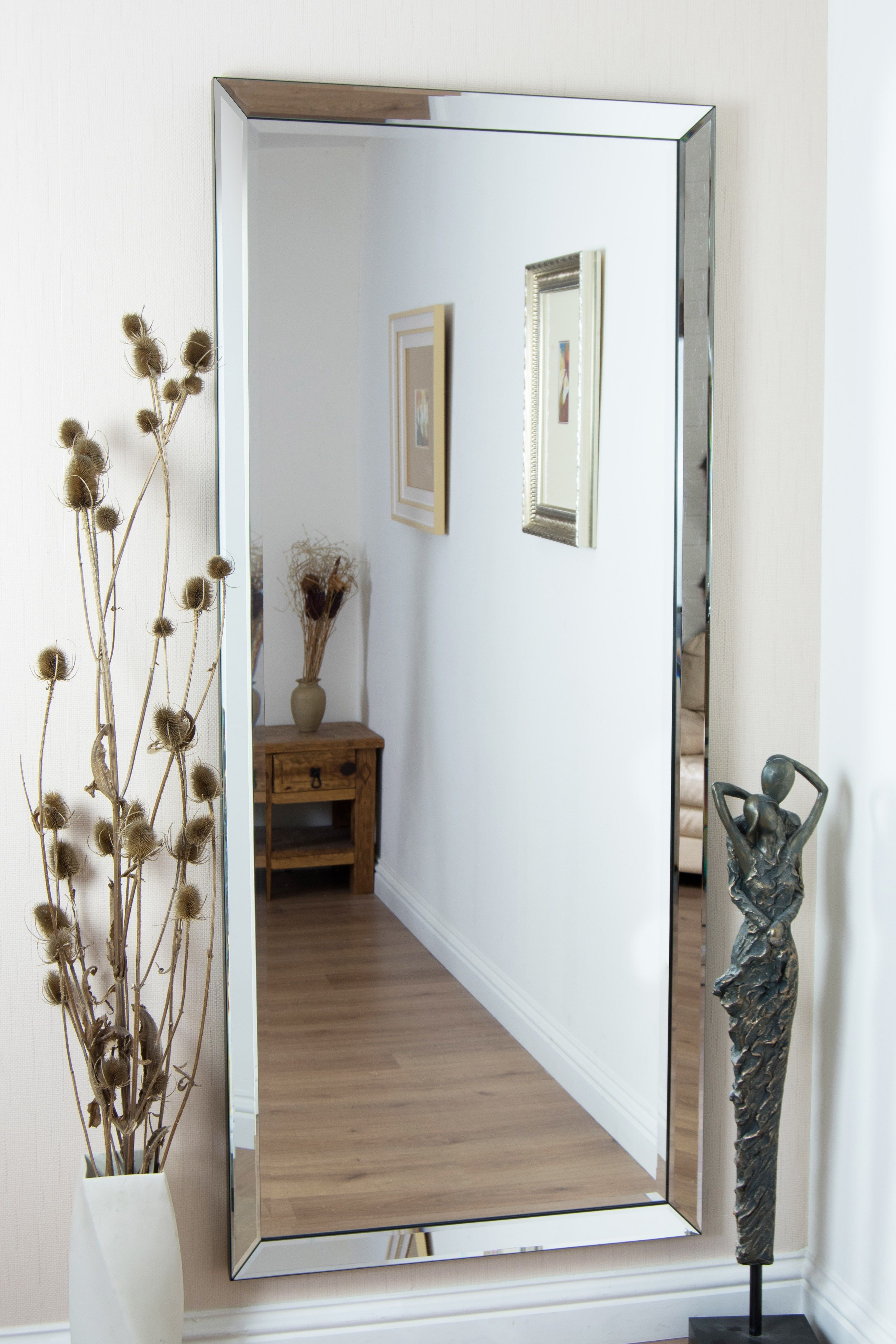 Fashionable Unique Full Length Wall Mirrors Photos Mirror Decorative Decoration With Framed Full Length Wall Mirrors (View 7 of 20)