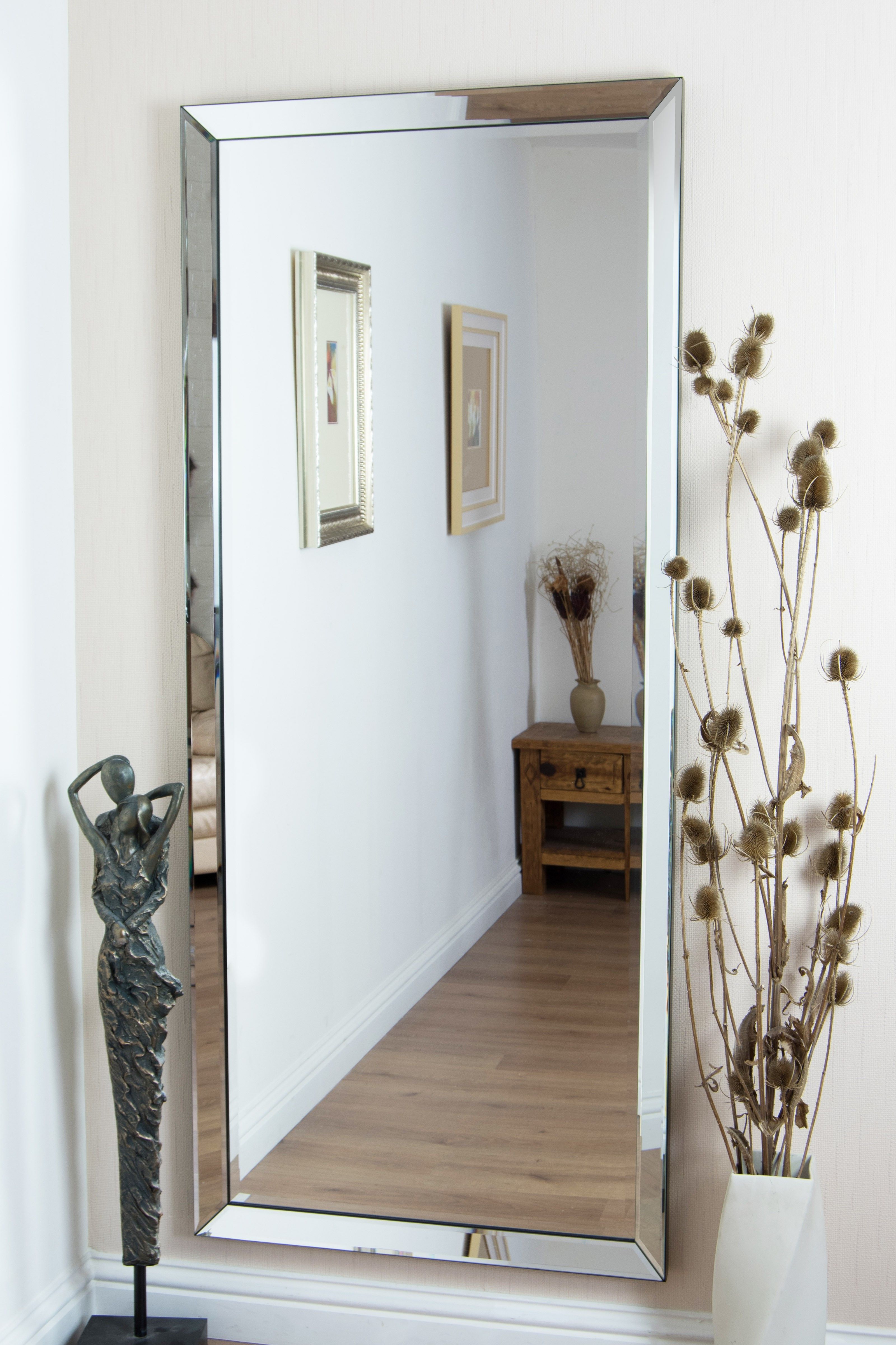 Favorite Large Wall Mirrors With Regard To Large Wall Mirror V Sanctuarycom Rectangular Decorative (Photo 17 of 20)