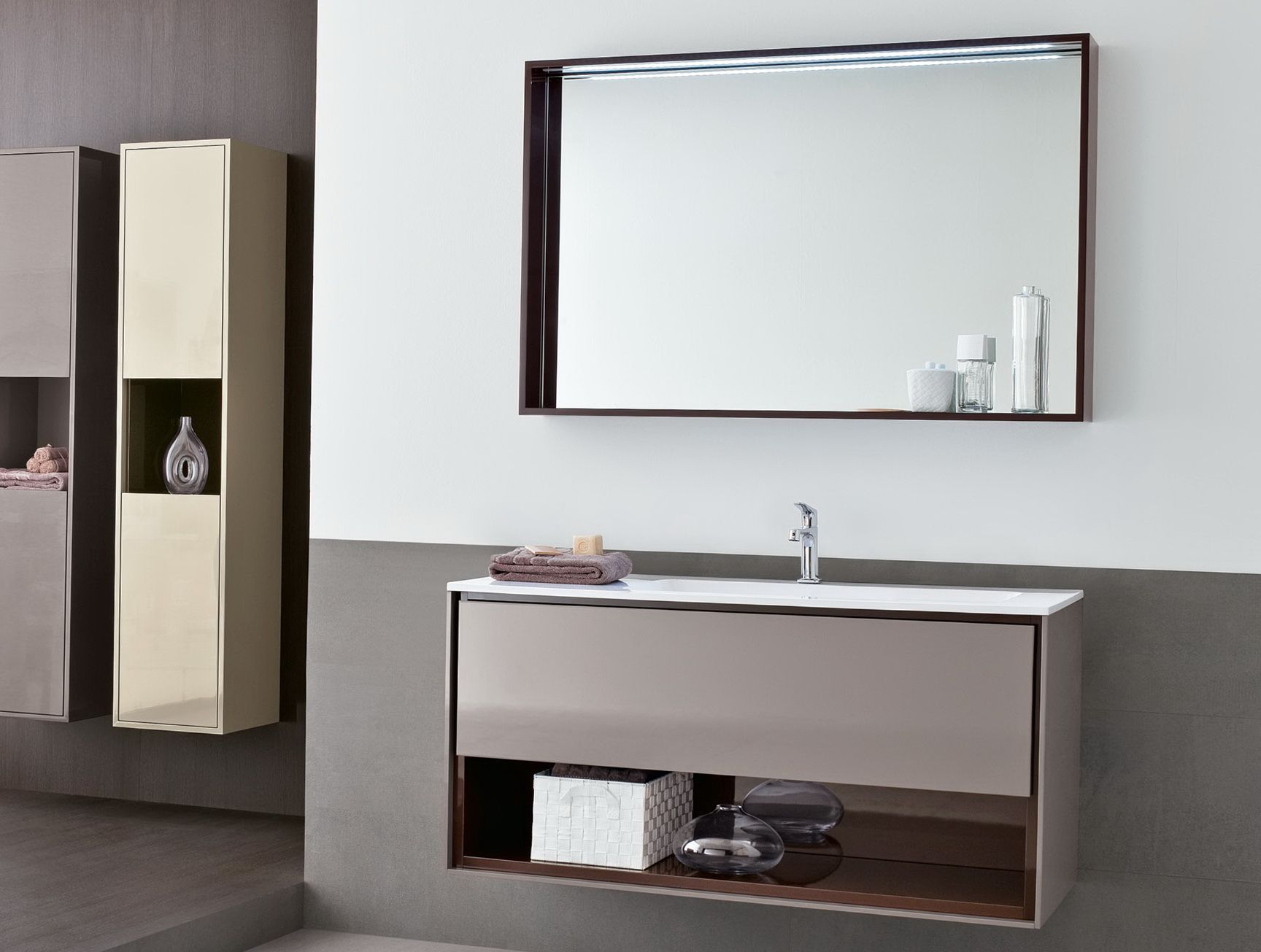 Hanging Wall Mirrors For Bathroom Within Most Up To Date 34 Most Exemplary Bathroom Ideas Large Mirror With Shelf Hanging On (View 10 of 20)