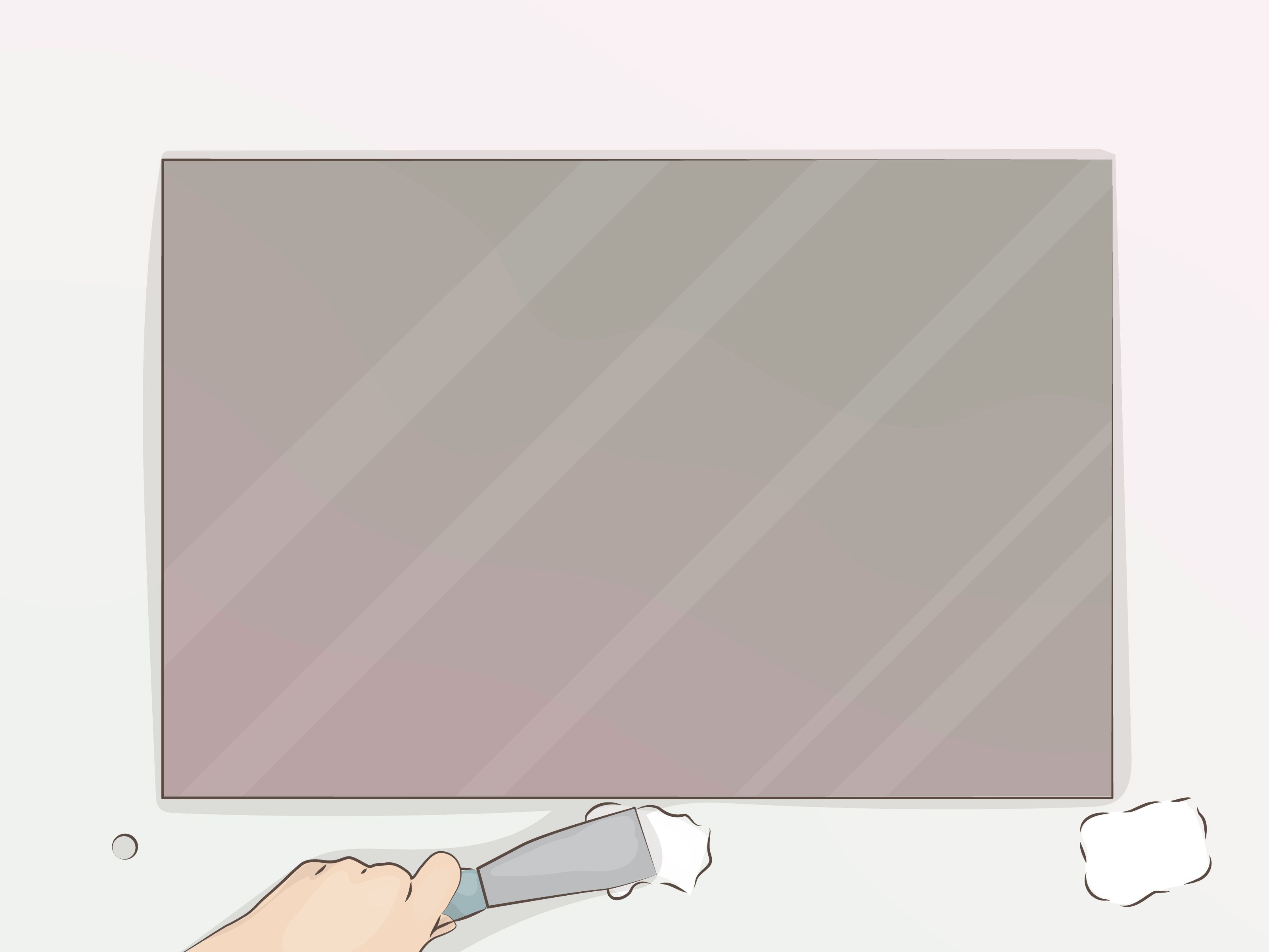 How To Hang A Frameless Mirror On The Wall (with Pictures) Within Preferred Unframed Wall Mirrors (View 19 of 20)
