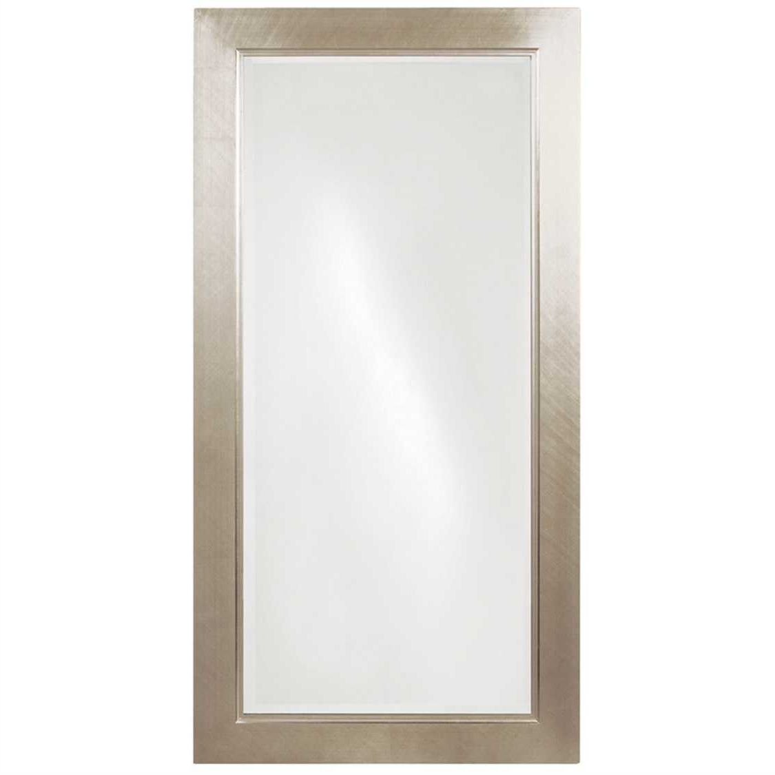 Howard Elliott Millennium 30 X 60 Silver Leaf Wall Mirror With Regard To Most Recently Released Silver Leaf Wall Mirrors (View 18 of 20)