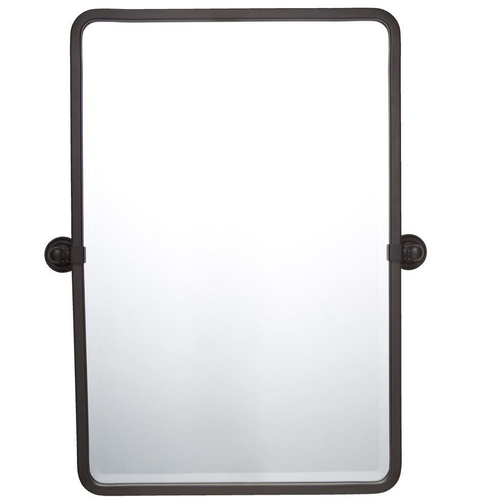 Landry Pivoting Rounded Rectangle Mirror – (View 17 of 20)
