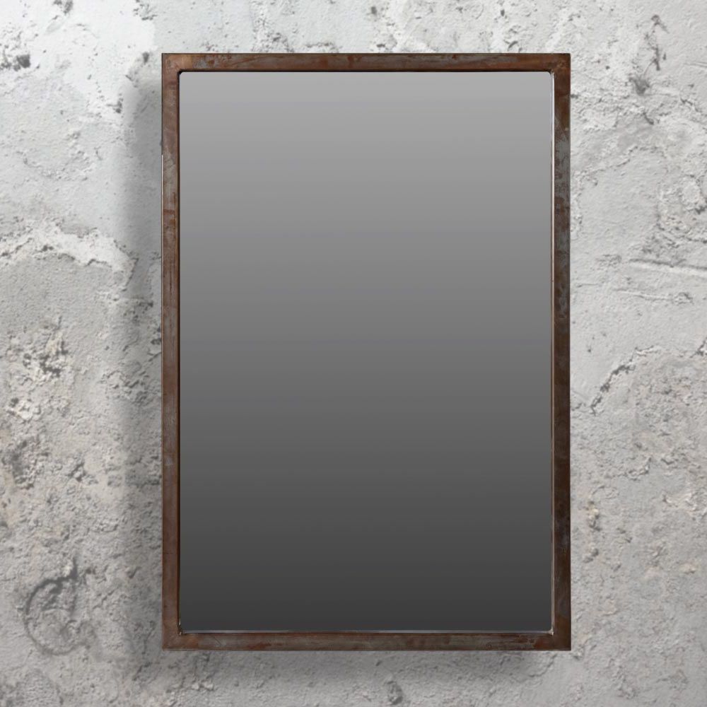 Large Industrial Wall Mirror Cl 33678 Throughout Best And Newest Iron Wall Mirrors (View 8 of 20)
