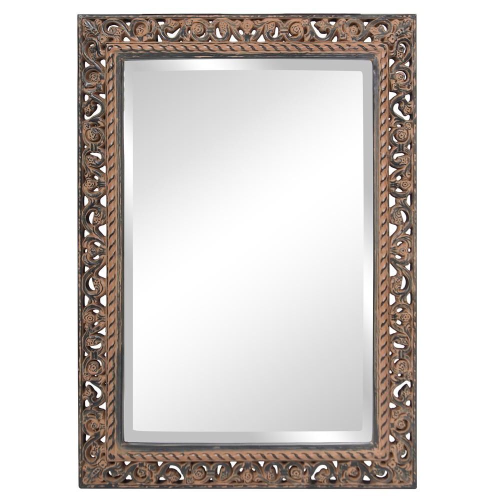 Latest Bristol Accent Mirrors With Regard To 35 In. X 26 In. Rectangle Framed Mirror 6041 (Photo 7 of 20)