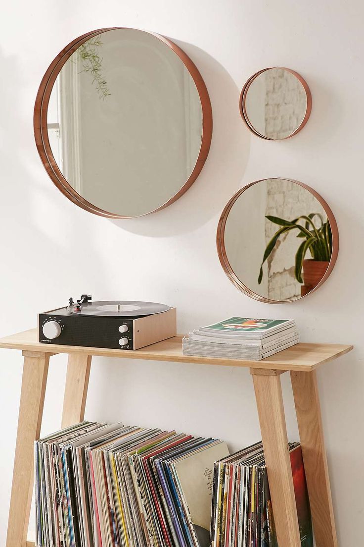 Latest Mirrors Stunning Set Of Three Round Wall Mirror Sets Decorative In Round Wall Mirror Sets (Photo 11 of 20)