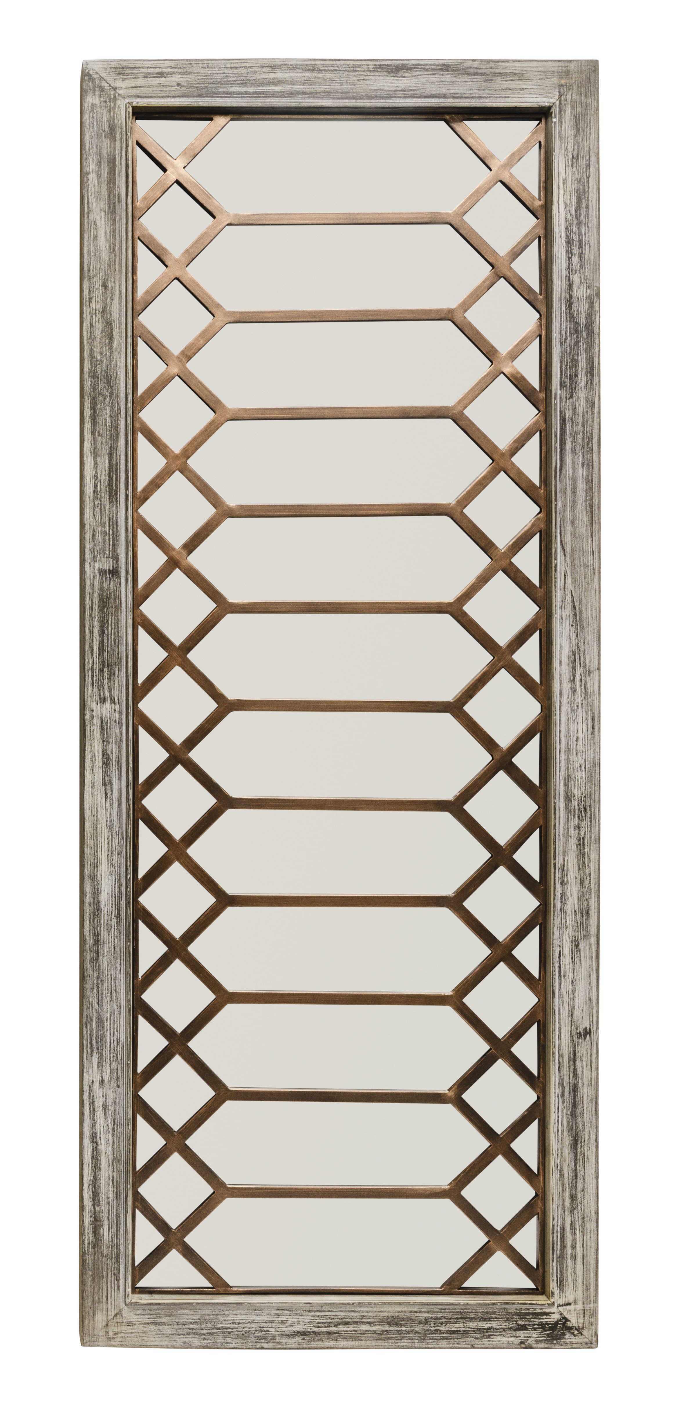 Latest Tellier Accent Wall Mirrors Regarding Polito Cottage/country Wall Mirror (View 9 of 20)