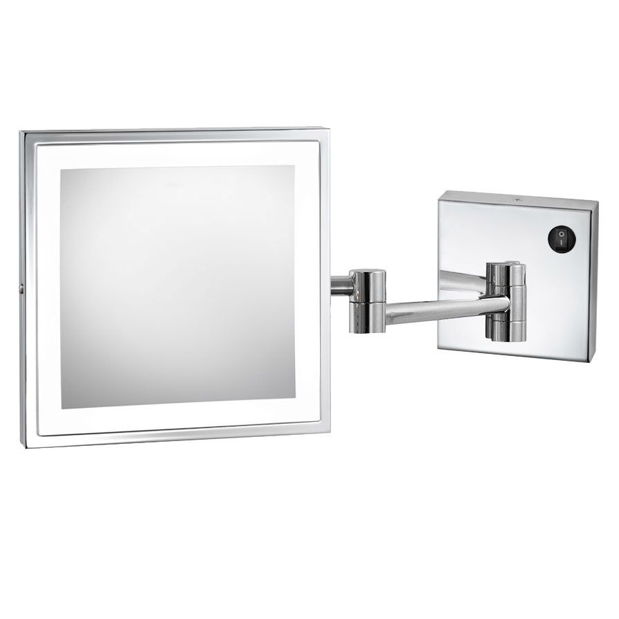 Make Up Wall Mirrors Within Most Recently Released Elixir Wall Mounted Makeup Mirrorelectric Mirror (View 7 of 20)