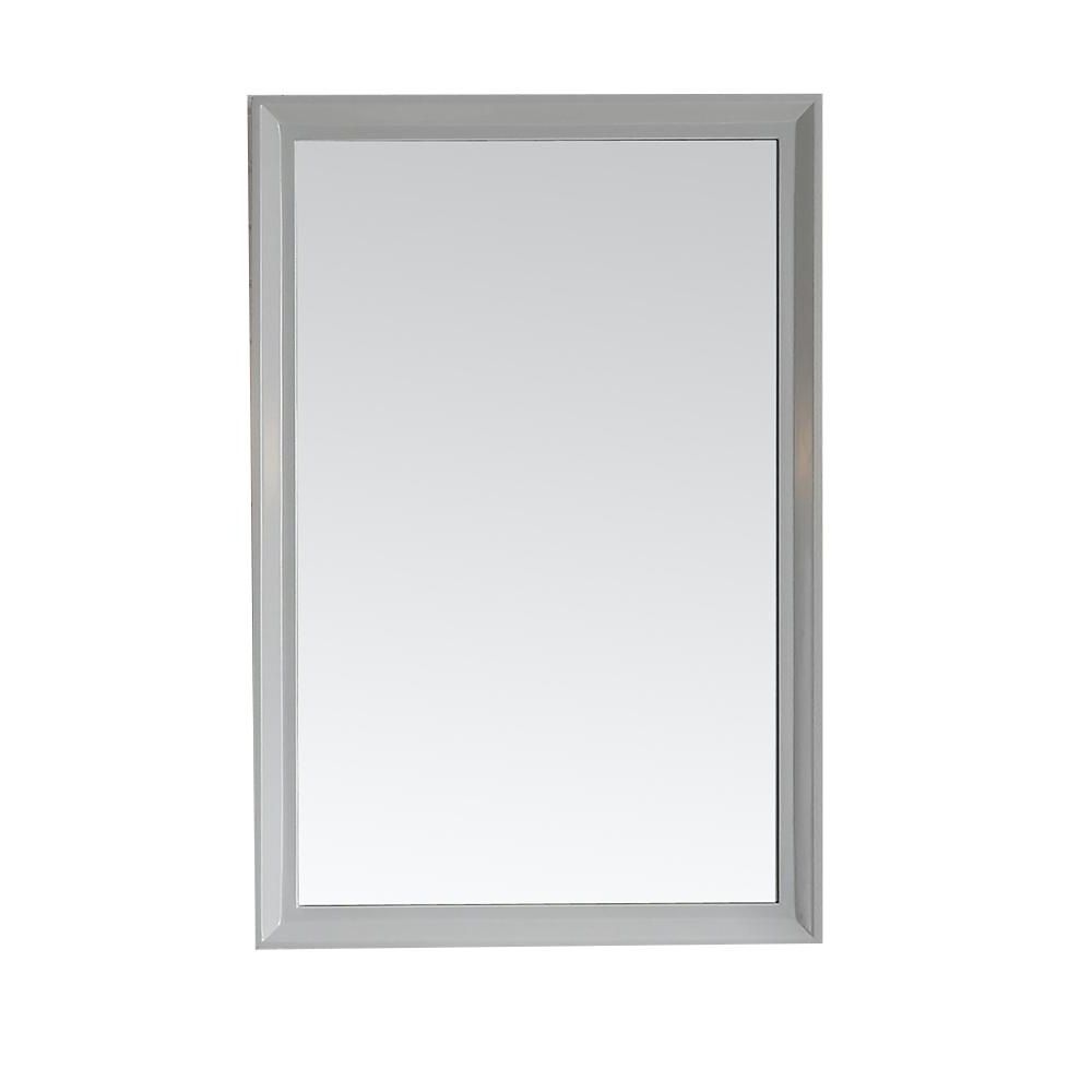 Mirror Framed Wall Mirrors Within Preferred Martha Stewart Living Parrish 24 In. X 36 In (View 7 of 20)