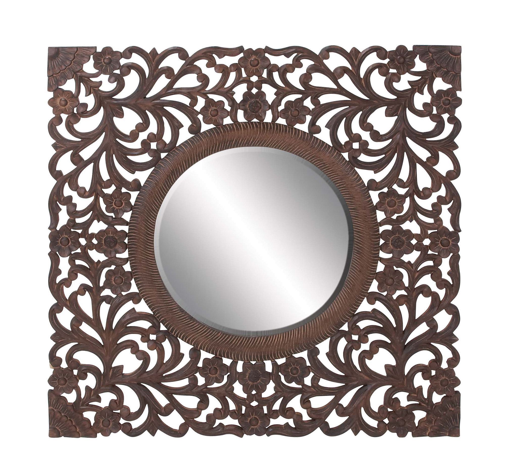 Mirror, Wood Mirror, Decor (View 5 of 20)