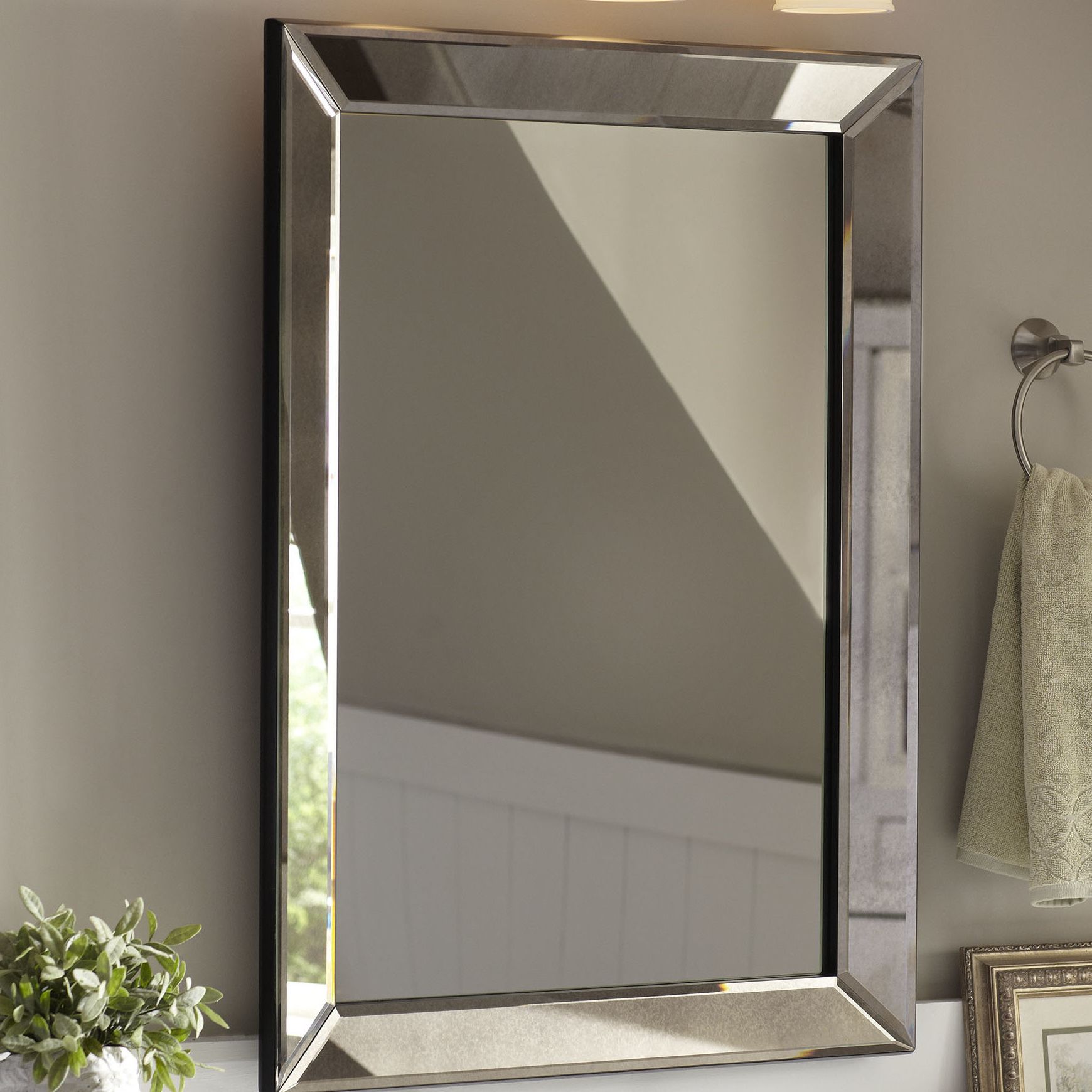 Most Current Birch Lane™ Heritage Ansgar Accent Mirror With Tutuala Traditional Beveled Accent Mirrors (View 14 of 20)