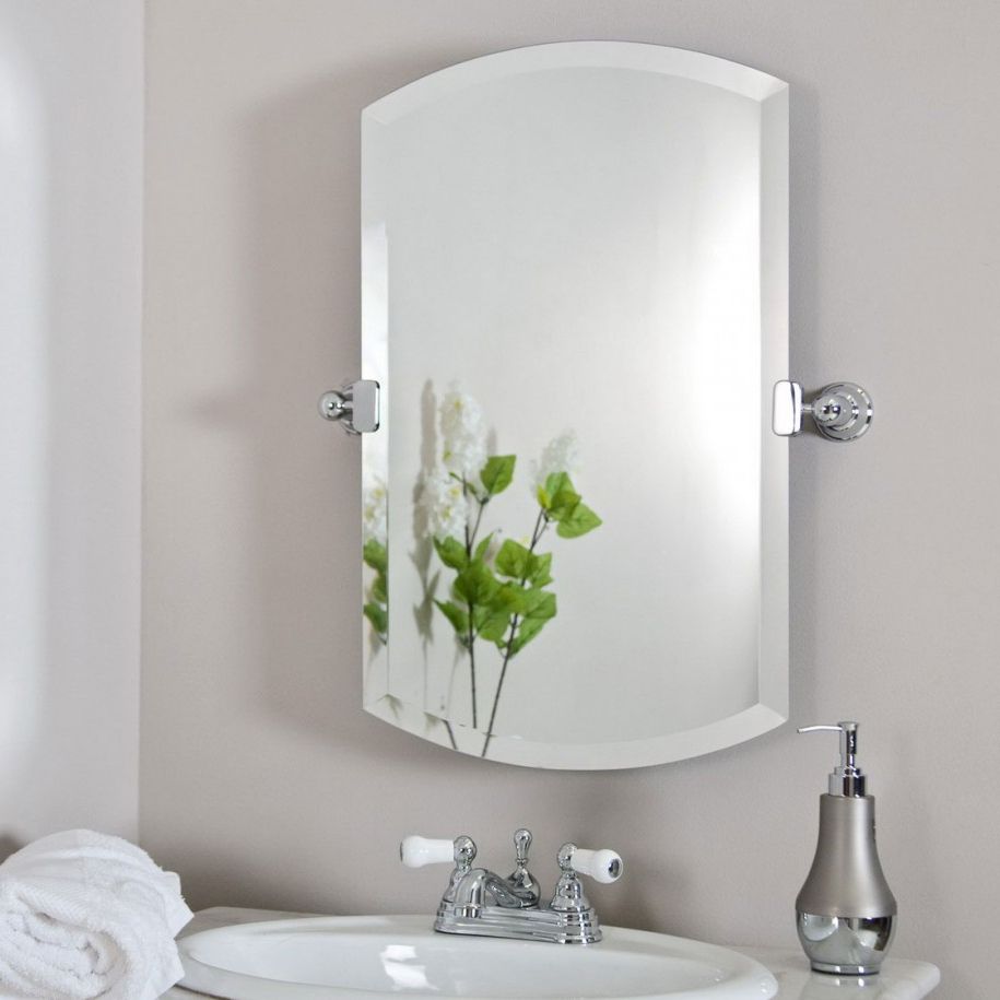 Most Current Brilliant Bathroom Vanity Mirrors Decoration Modern Pivoting Throughout Small Bathroom Wall Mirrors (View 14 of 20)