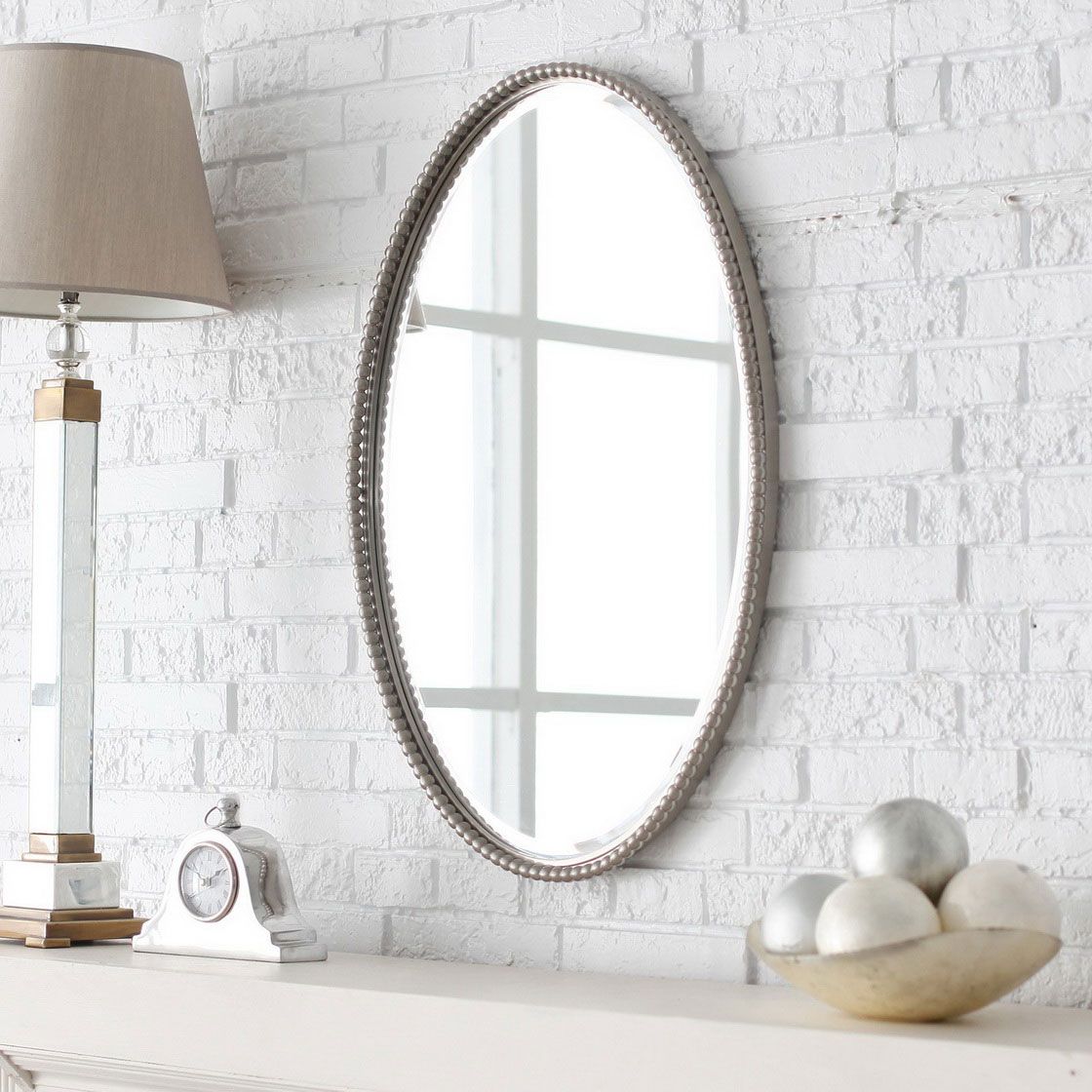 Most Popular Ansprechend Large Wall Mirrors Nz Square For Full La Intended For Oval Bathroom Wall Mirrors (View 6 of 20)