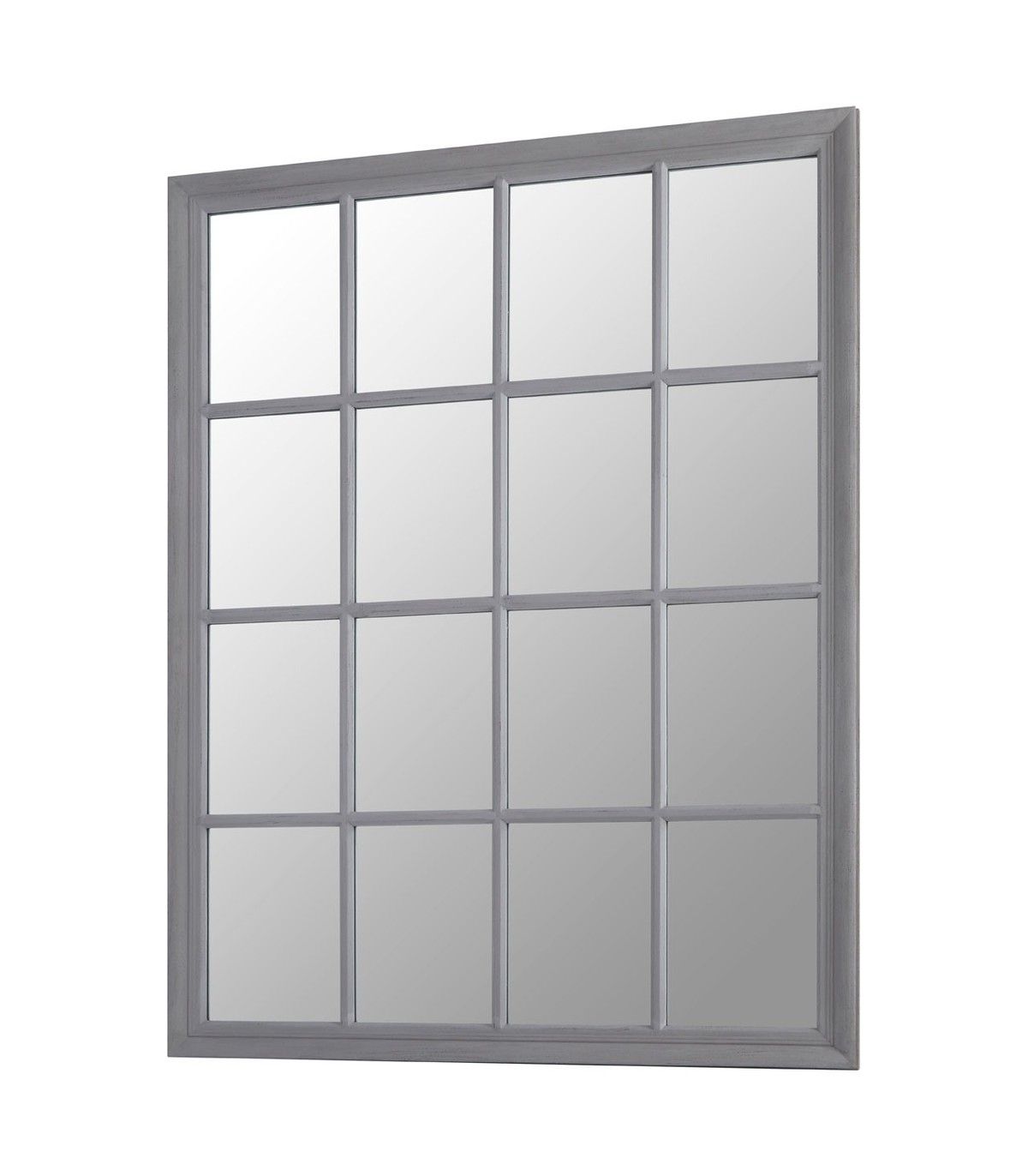 Most Popular Grey Flat Wood Wall Mirror Pertaining To Flat Wall Mirrors (View 17 of 20)