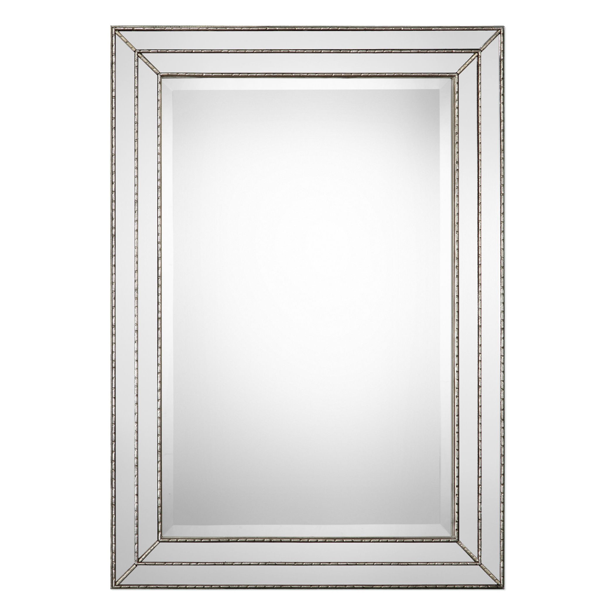 Most Recent Greyleigh Willacoochee Traditional Beveled Accent Mirror With Alie Traditional Beveled Distressed Accent Mirrors (View 13 of 20)