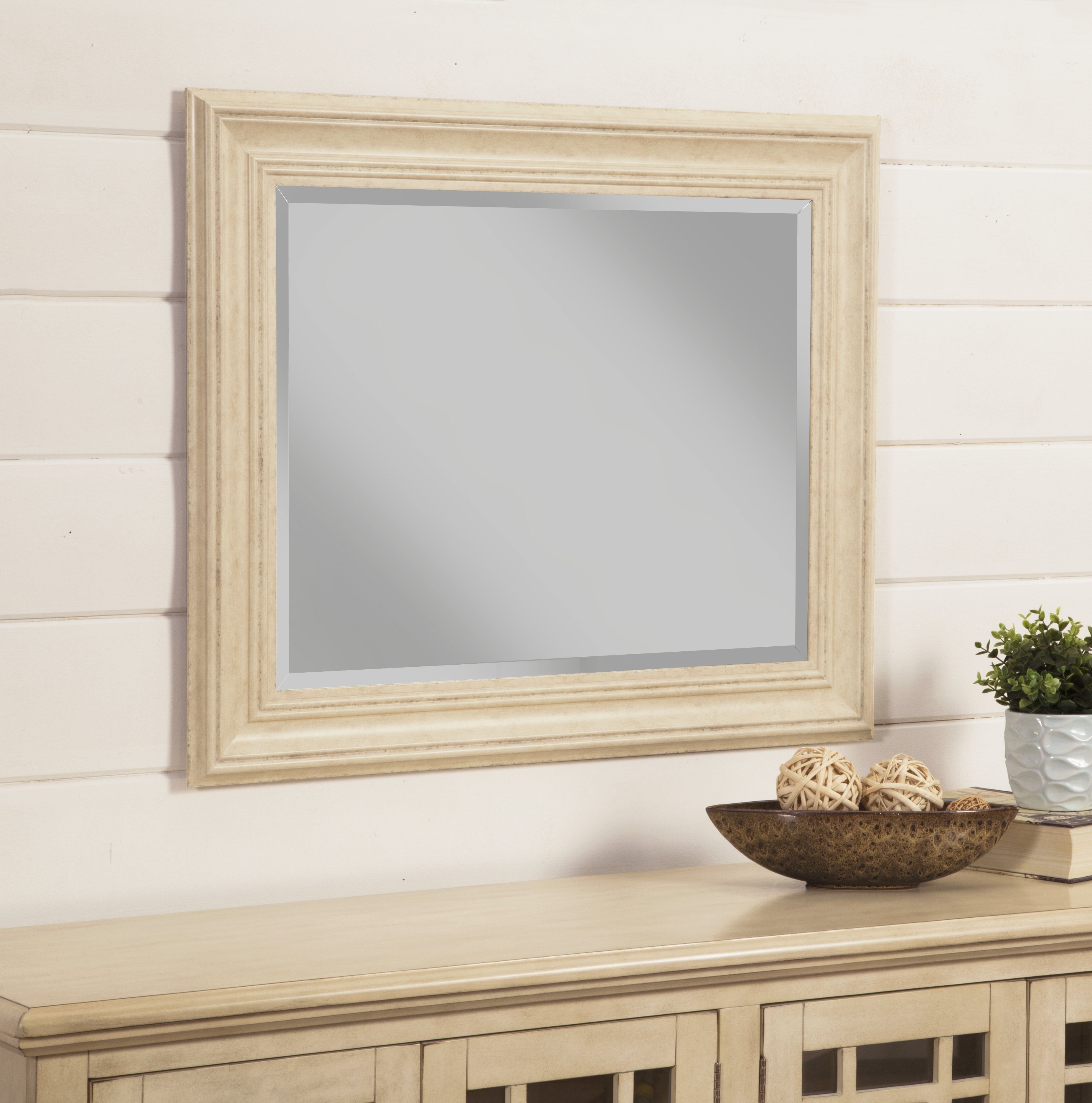 Newest Traditional Beveled Wall Mirrors Regarding Attie Traditional Beveled Wall Mirror (View 9 of 20)