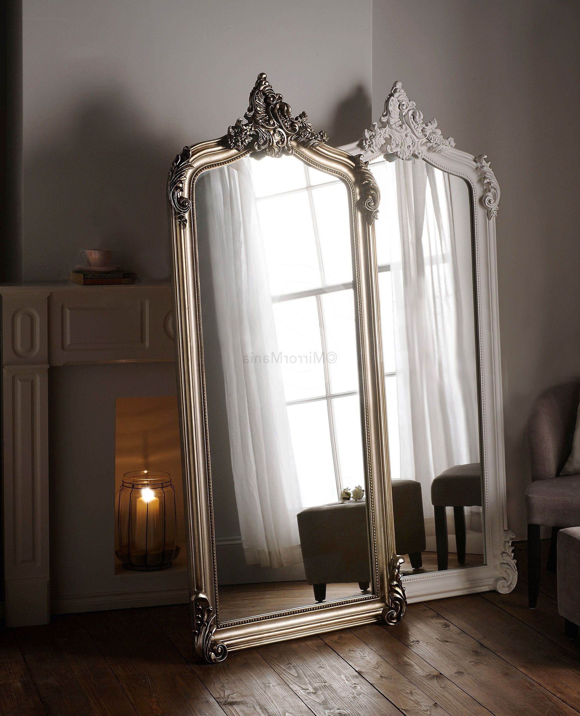 Nicoli Ornate Swept Framed Full Length Mirror – All Mirrors For Preferred Ornate Full Length Wall Mirrors (View 7 of 20)