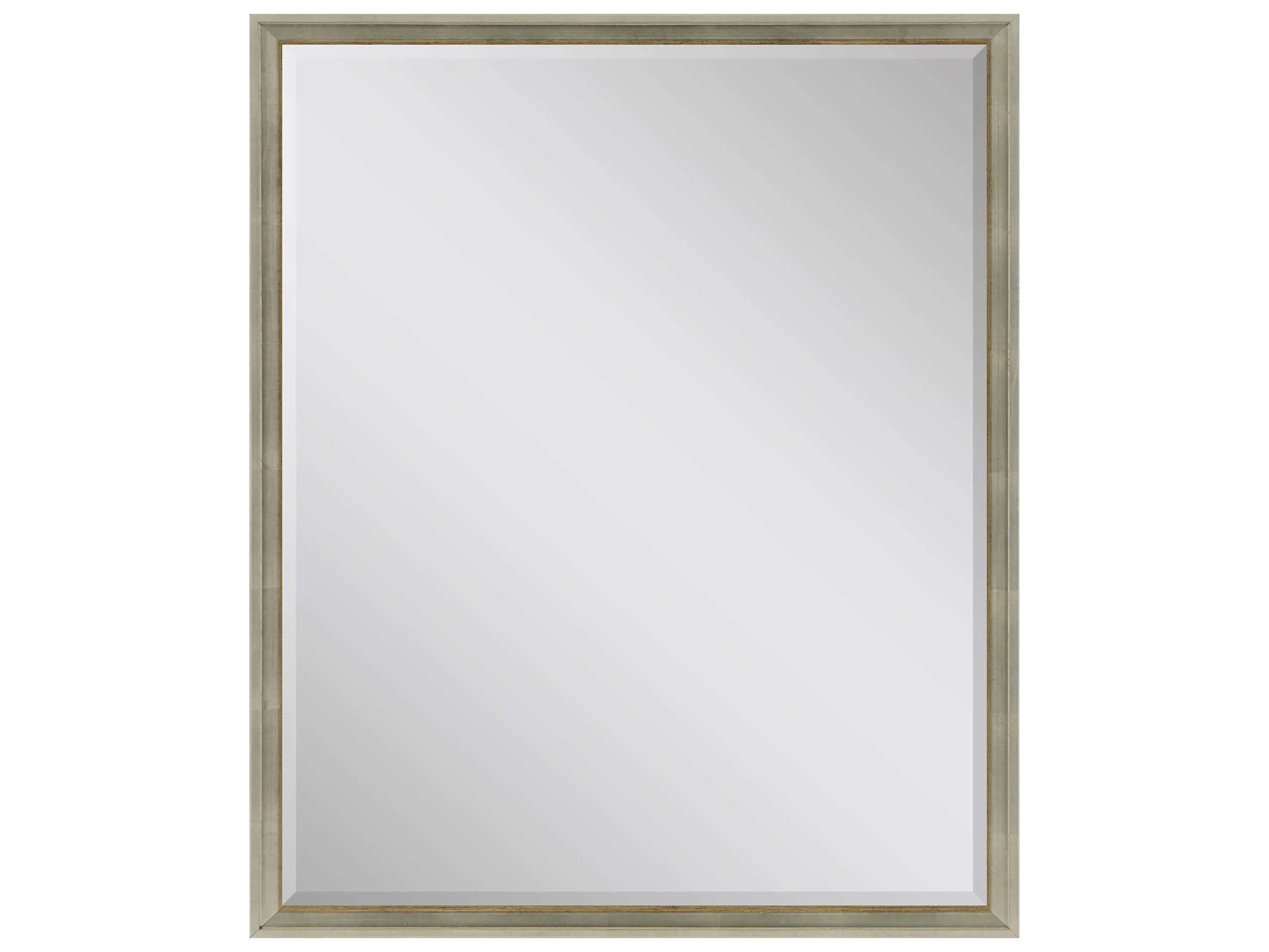 Paragon Beveled Mirror Intended For Popular Rectangle Pewter Beveled Wall Mirrors (View 13 of 20)