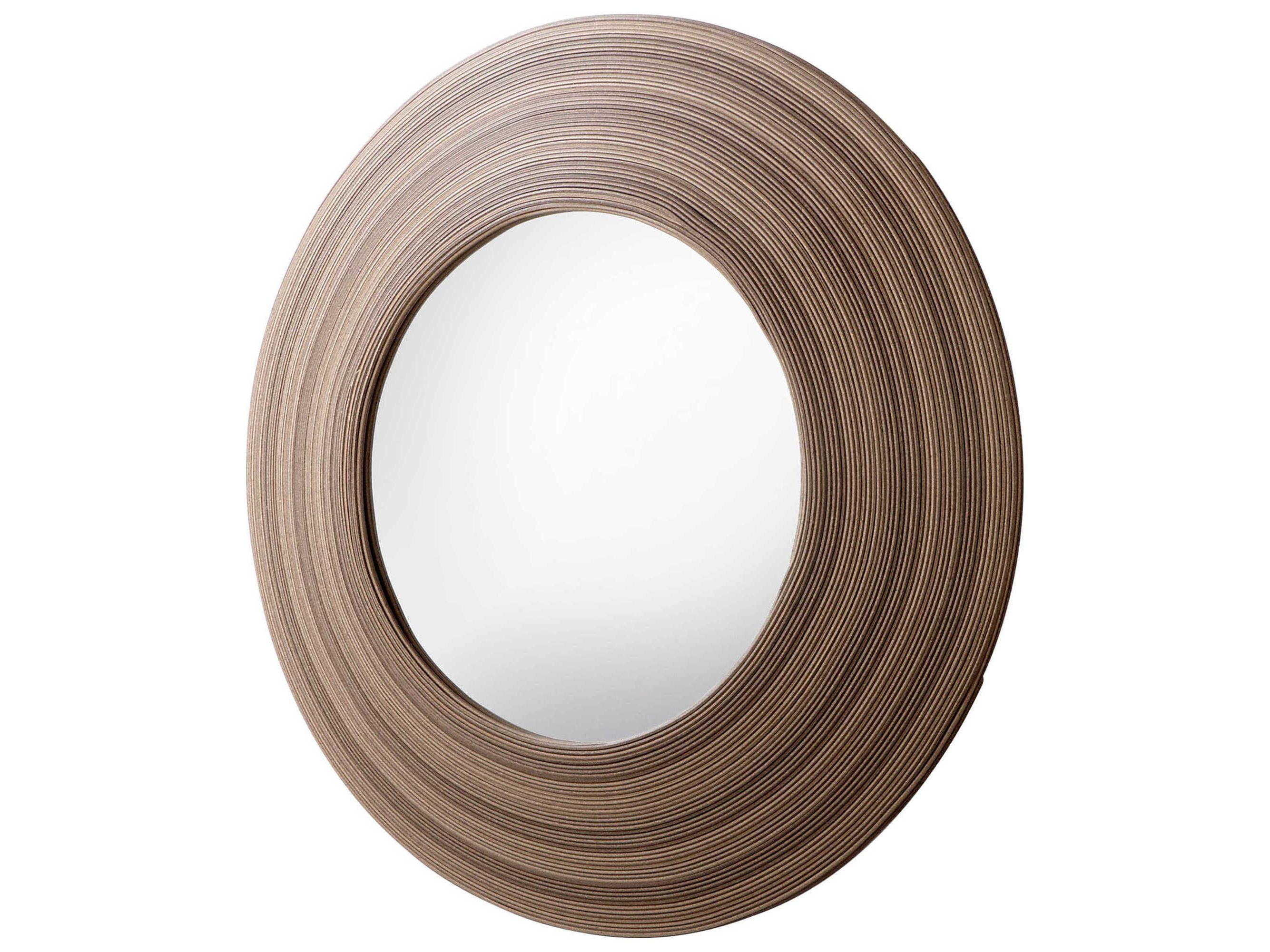 Popular Cyan Design Tristian Espresso 36'' Wide Round Wall Mirror For Espresso Wall Mirrors (View 9 of 20)