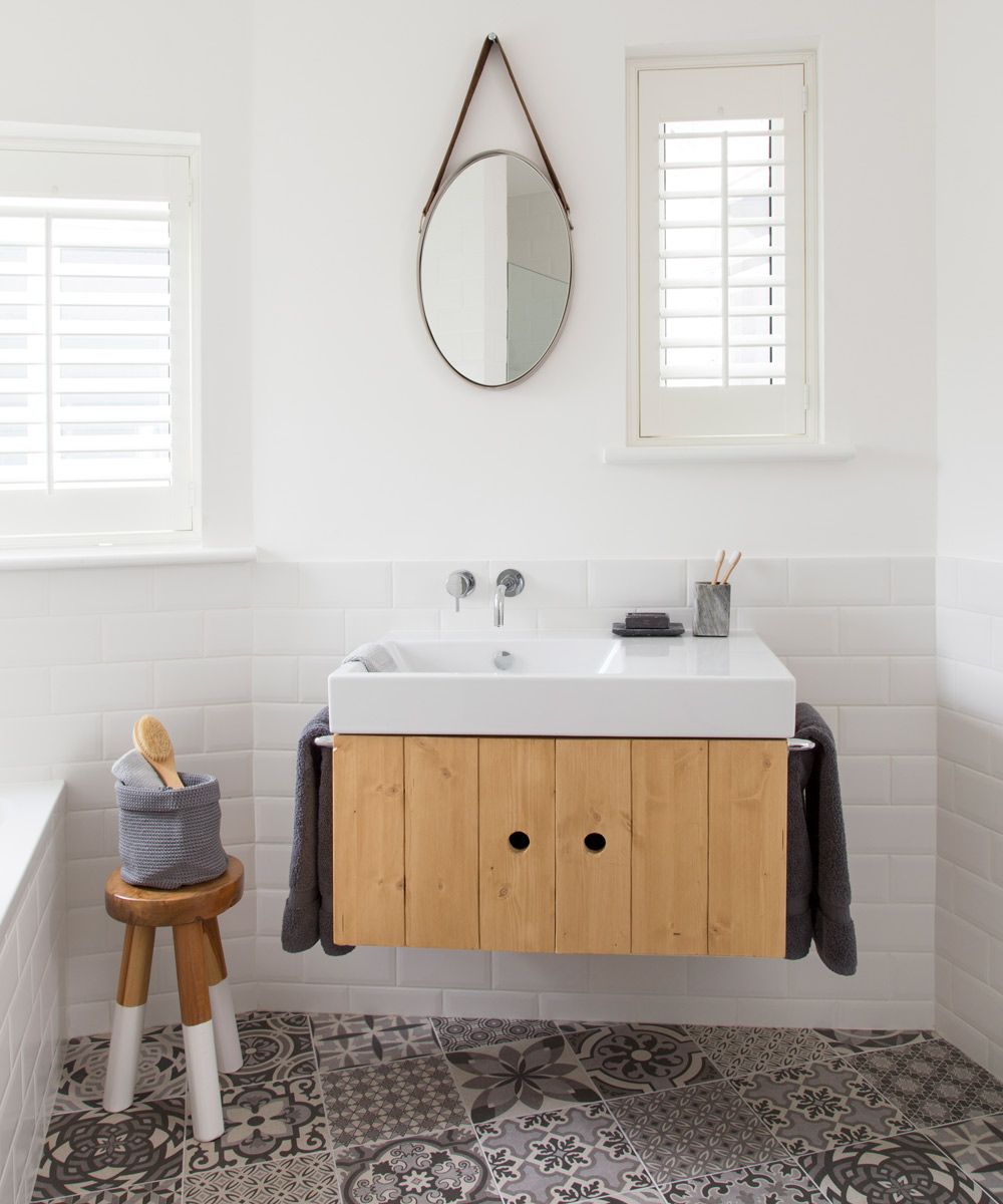 Popular Small Bathroom Ideas – Small Bathroom Decorating Ideas On A For Small Bathroom Wall Mirrors (View 12 of 20)