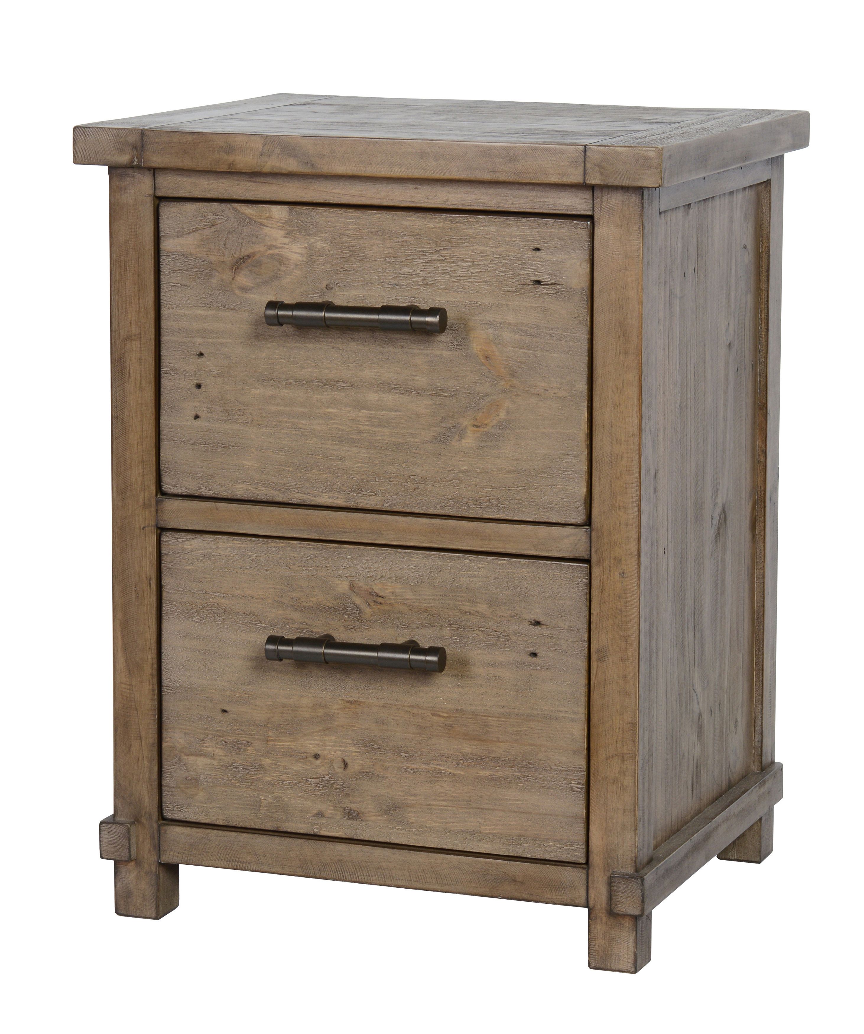 Preferred Gertrude 2 Drawer Vertical Filing Cabinet Within Diamondville Modern & Contemporary Distressed Accent Mirrors (View 14 of 20)
