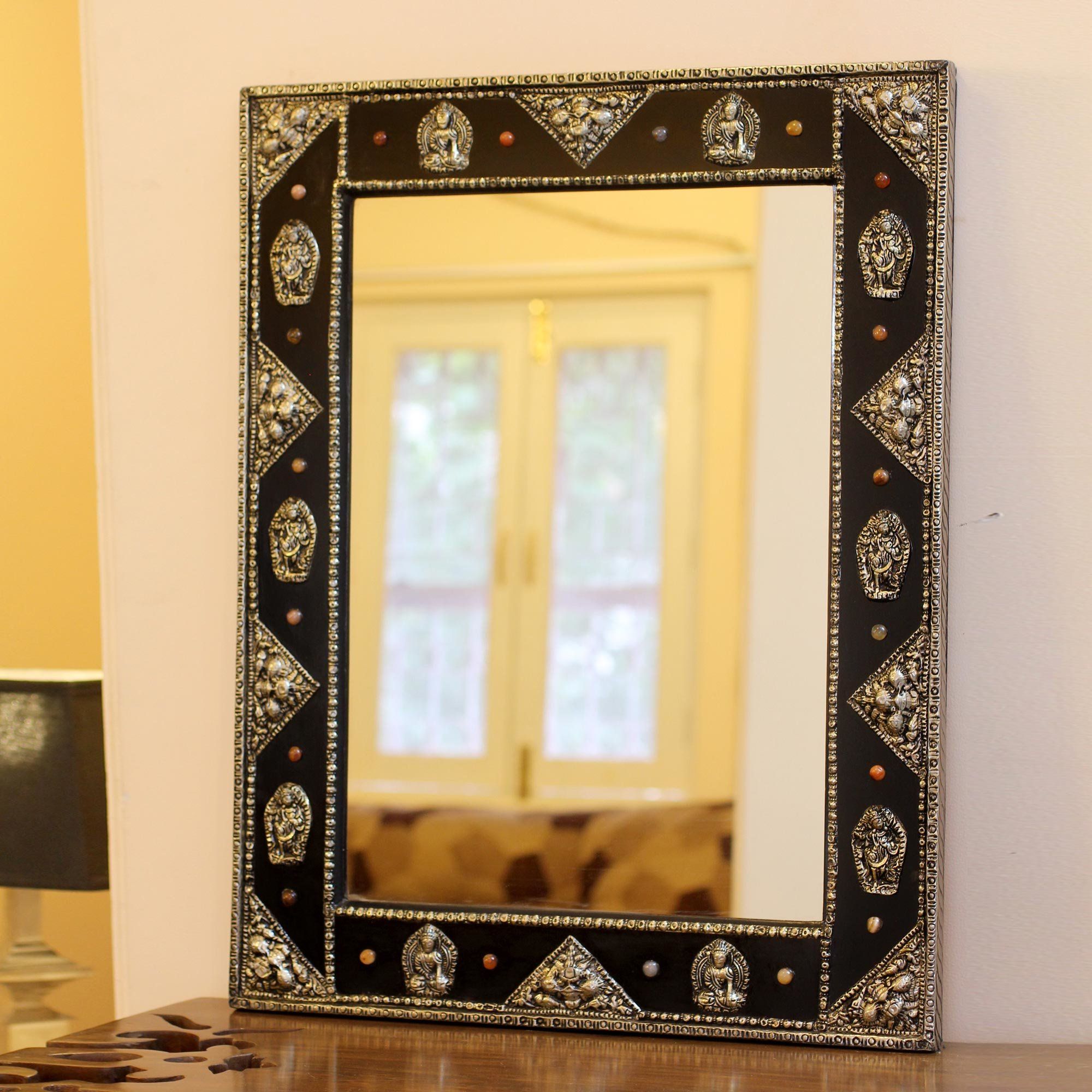 Pretty Wall Mirrors Within Current Tranquility Traditional Wall Mirror (Photo 14 of 20)