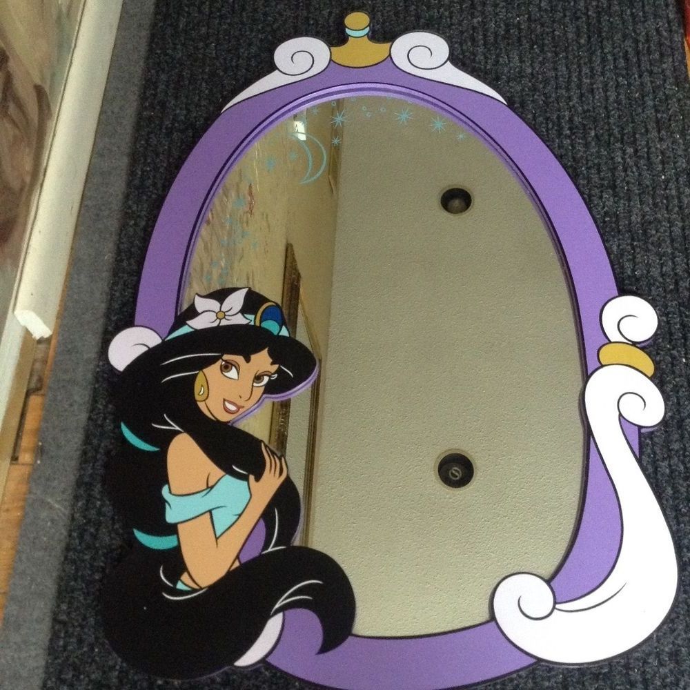 Princess Wall Mirrors With Regard To Trendy Princess Jasmine Wall Mirror • Bathroom Mirrors And Wall Mirrors (View 4 of 20)