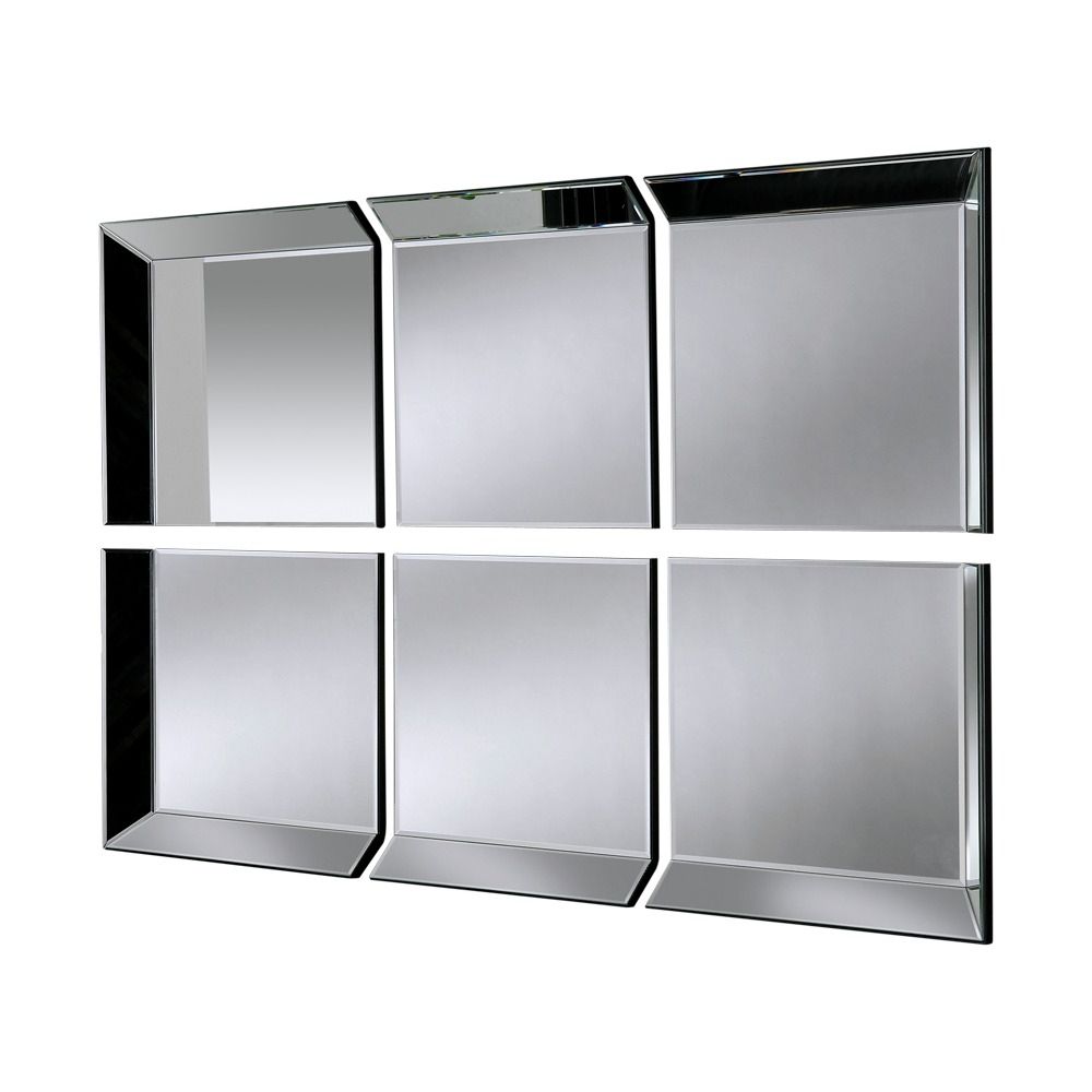 Recent Byblos 6 Panel Wall Mirror Inside Panel Wall Mirrors (View 3 of 20)