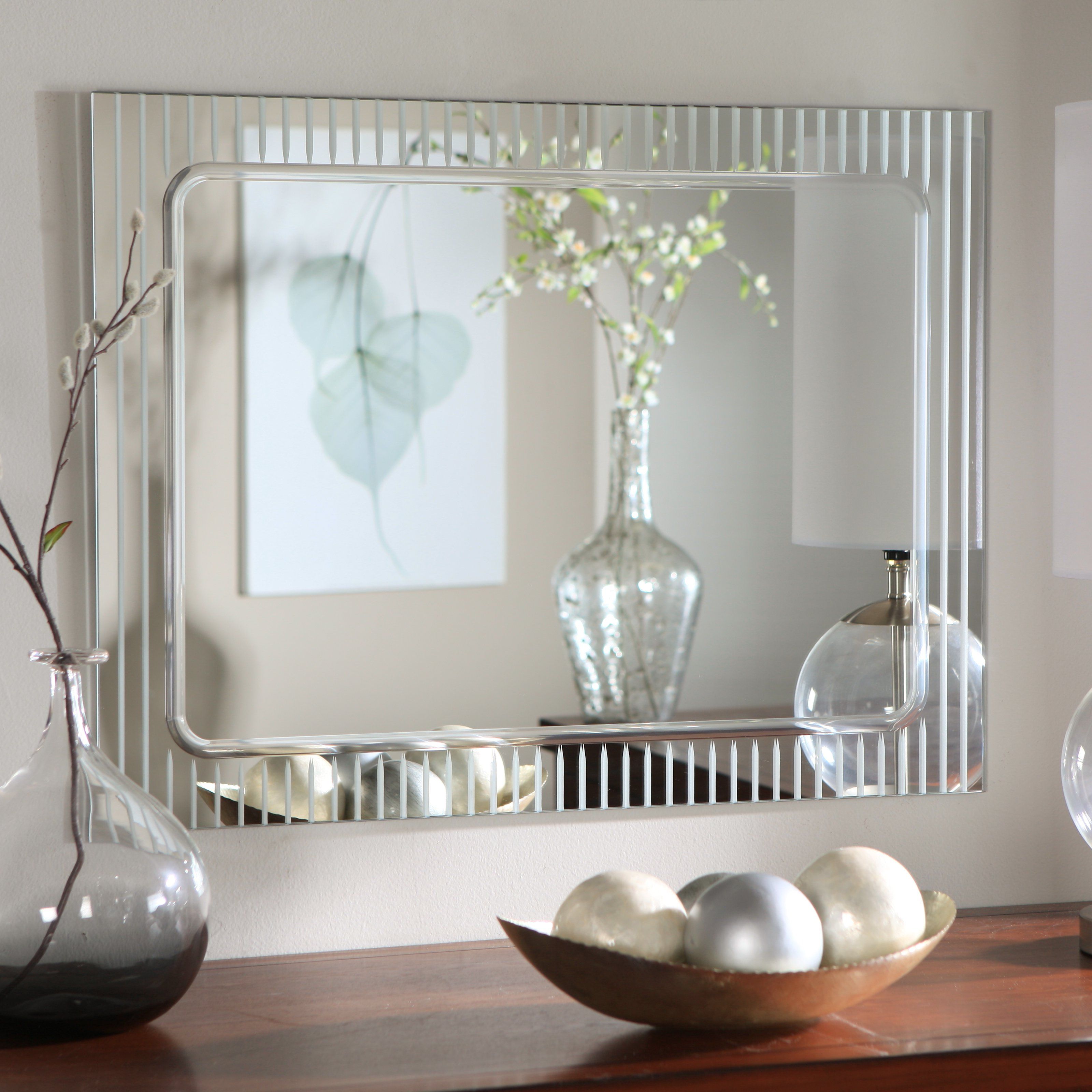 Recent Fancy Wall Mirrors Regarding Mirror Decorating Ideas Decorative Wall Mirrors For Living Room (View 9 of 20)