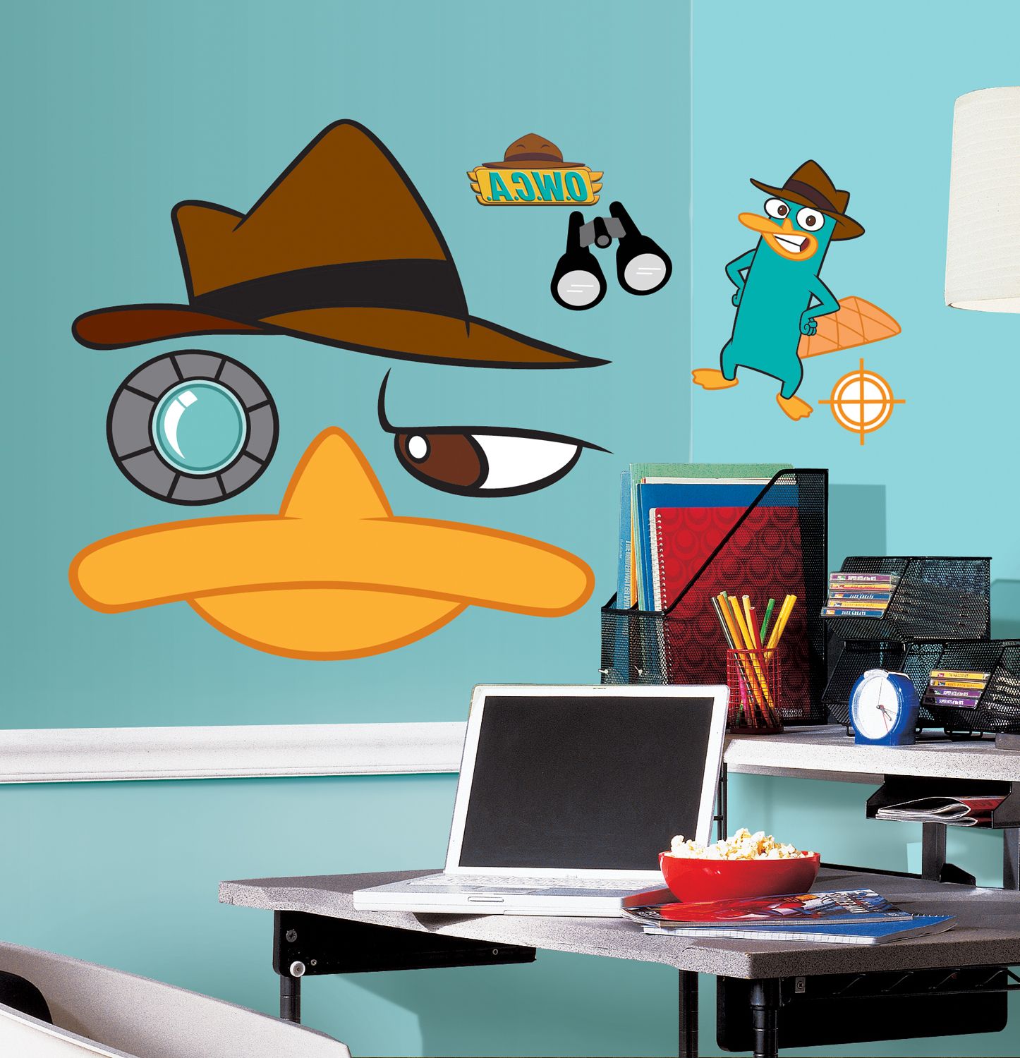 Rmk1954gm Phineas & Ferb – Agent Perry Giant Wall Stickers With Regard To Most Recently Released Phineas Wall Mirrors (View 20 of 20)