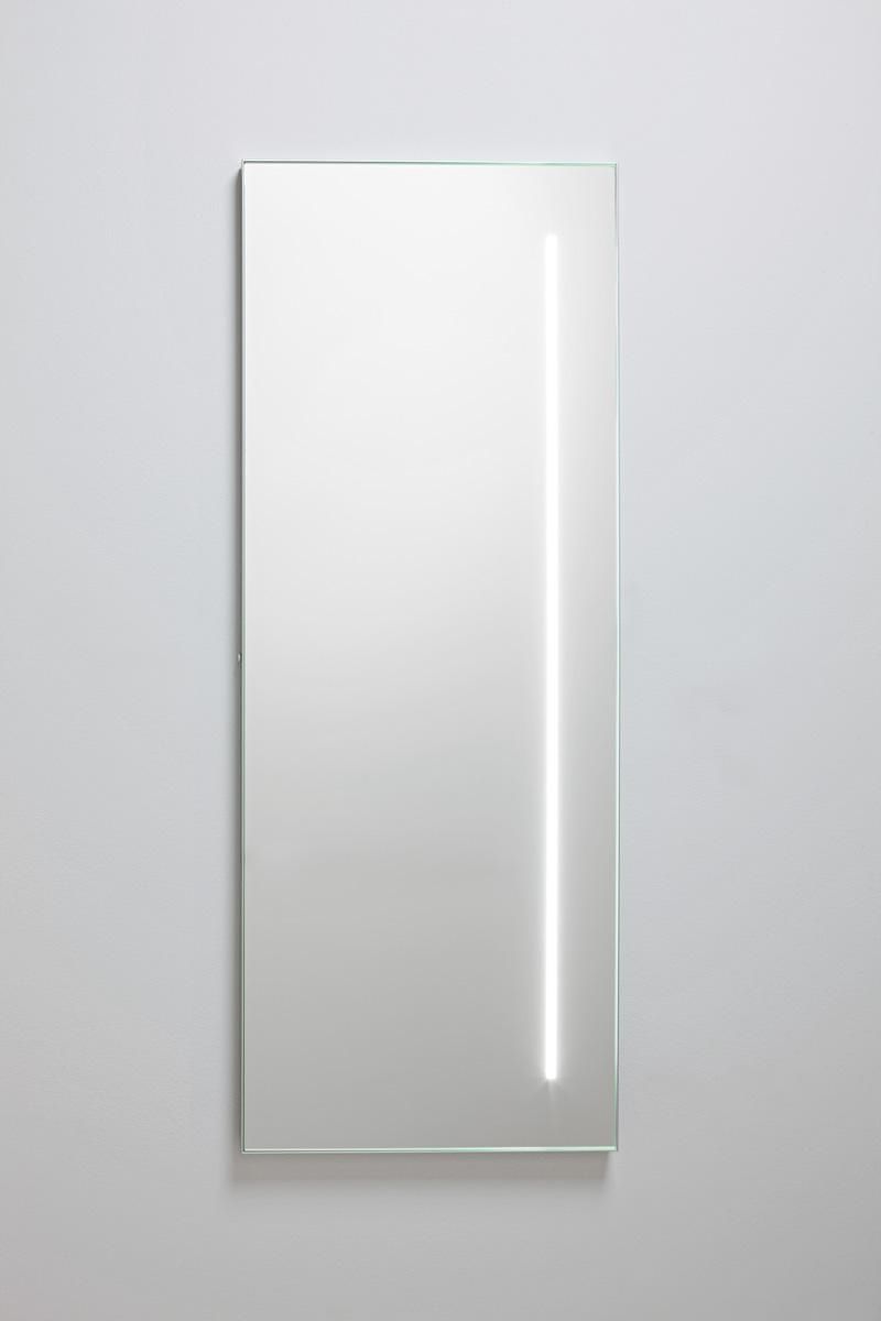Slim Wall Mirrors Regarding Most Popular Wall Mounted Mirror / Illuminated / Contemporary / Rectangular (View 20 of 20)