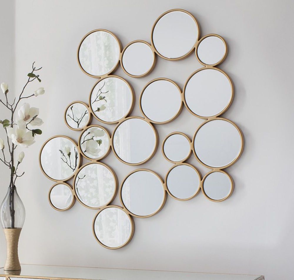 Small Round Mirrors Contemporary Modern Design Large Wall Within Newest Small Round Decorative Wall Mirrors (View 1 of 20)