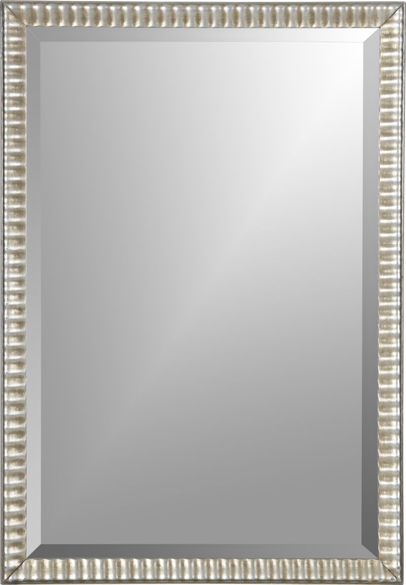Stamey Wall Mirrors Inside Preferred Silver Ripple Mirror In Mirrors (View 13 of 20)