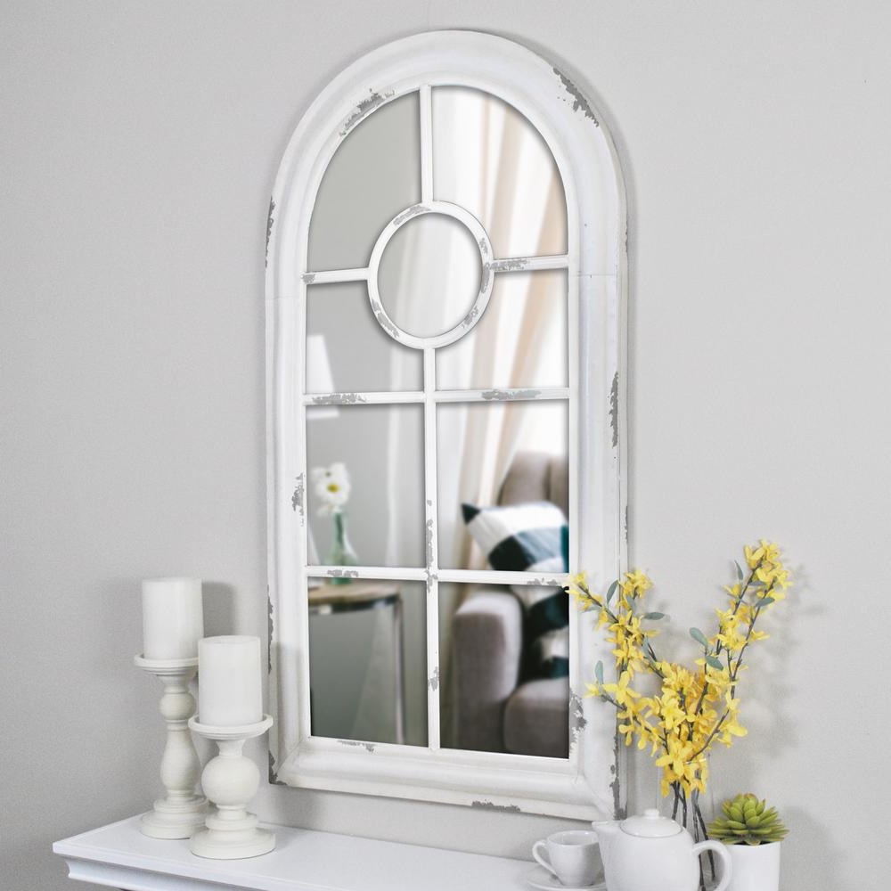 Trendy Firstime 36 In. X 19 In. Adeline Arch Wall Mirror 70002 – The Home Depot Within Arch Wall Mirrors (Photo 2 of 20)