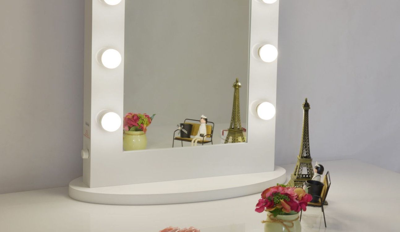 Vanity Mirrors Throughout Preferred The Best Lighted Vanity Mirror For Flawless Makeup In  (View 19 of 20)