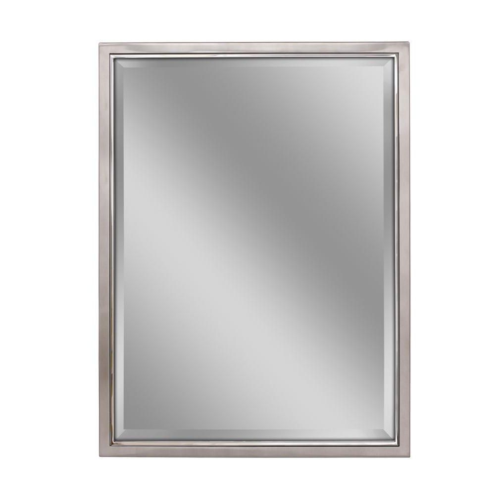 Wall Mirror With Mirror Frame With Current Deco Mirror 30 In. W X 40 In (View 5 of 20)